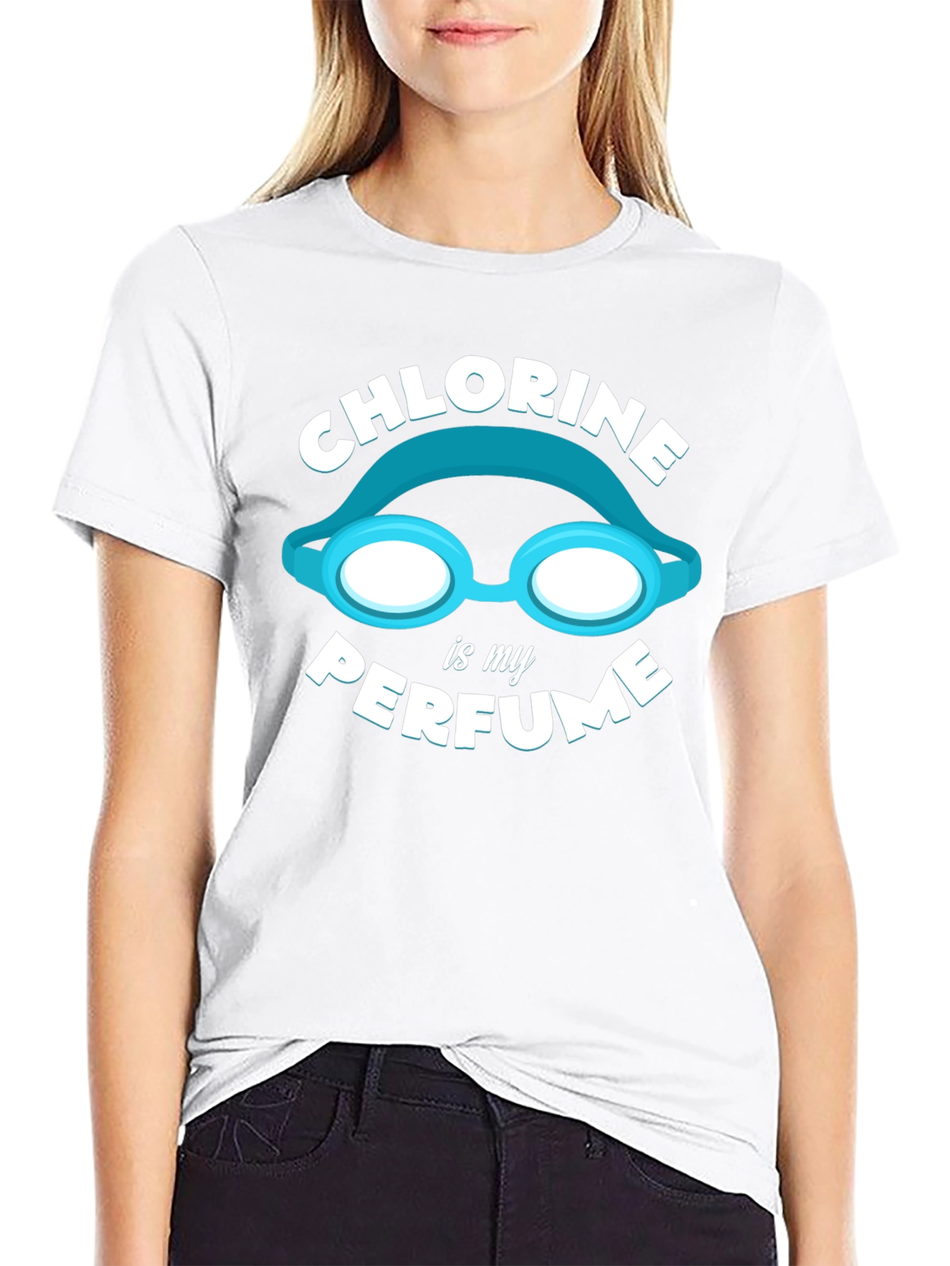 Chlorine is My Perfume Black T-Shirt