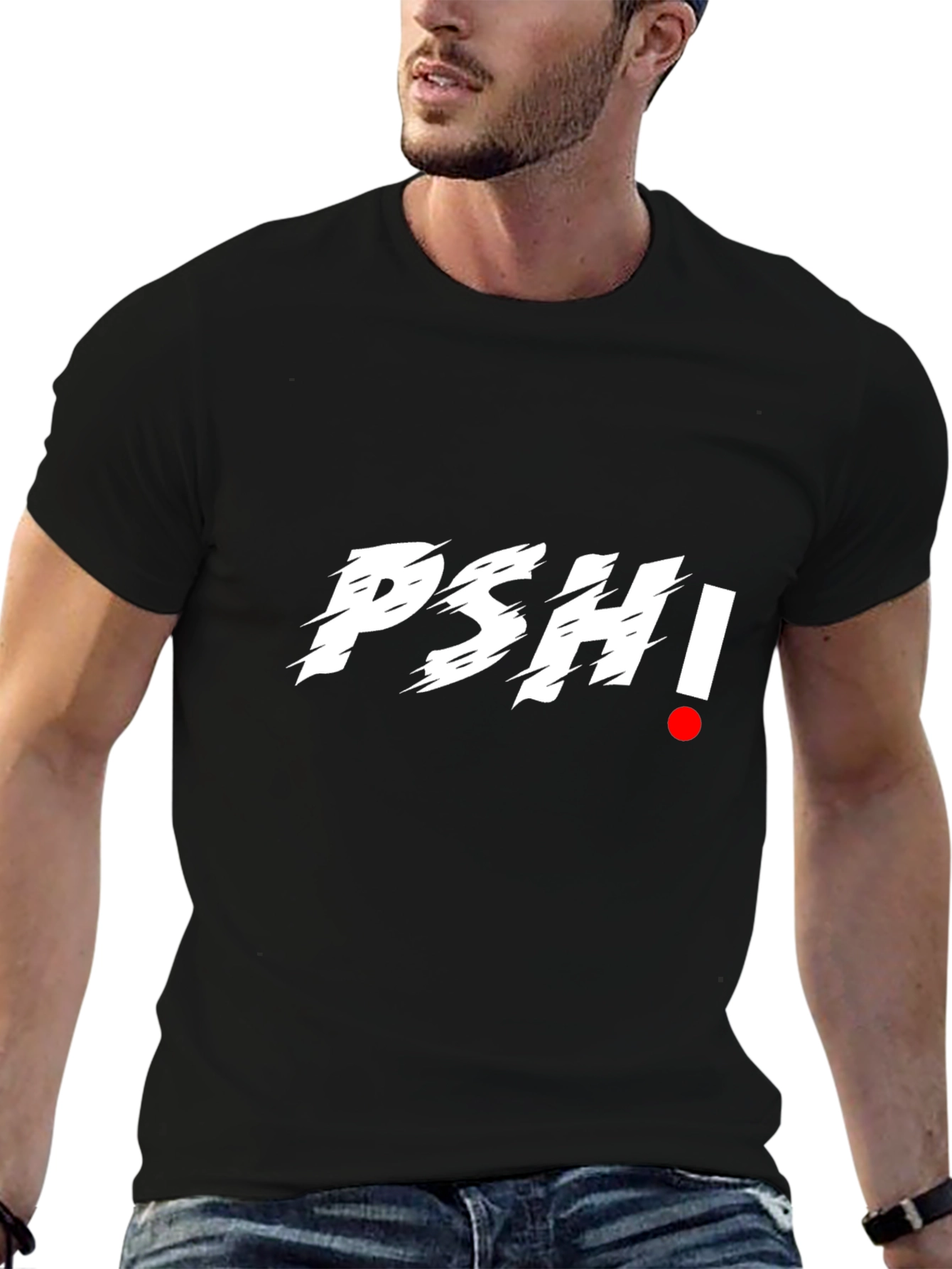 PSHI! Graphic Tee - Bold Statement T-Shirt