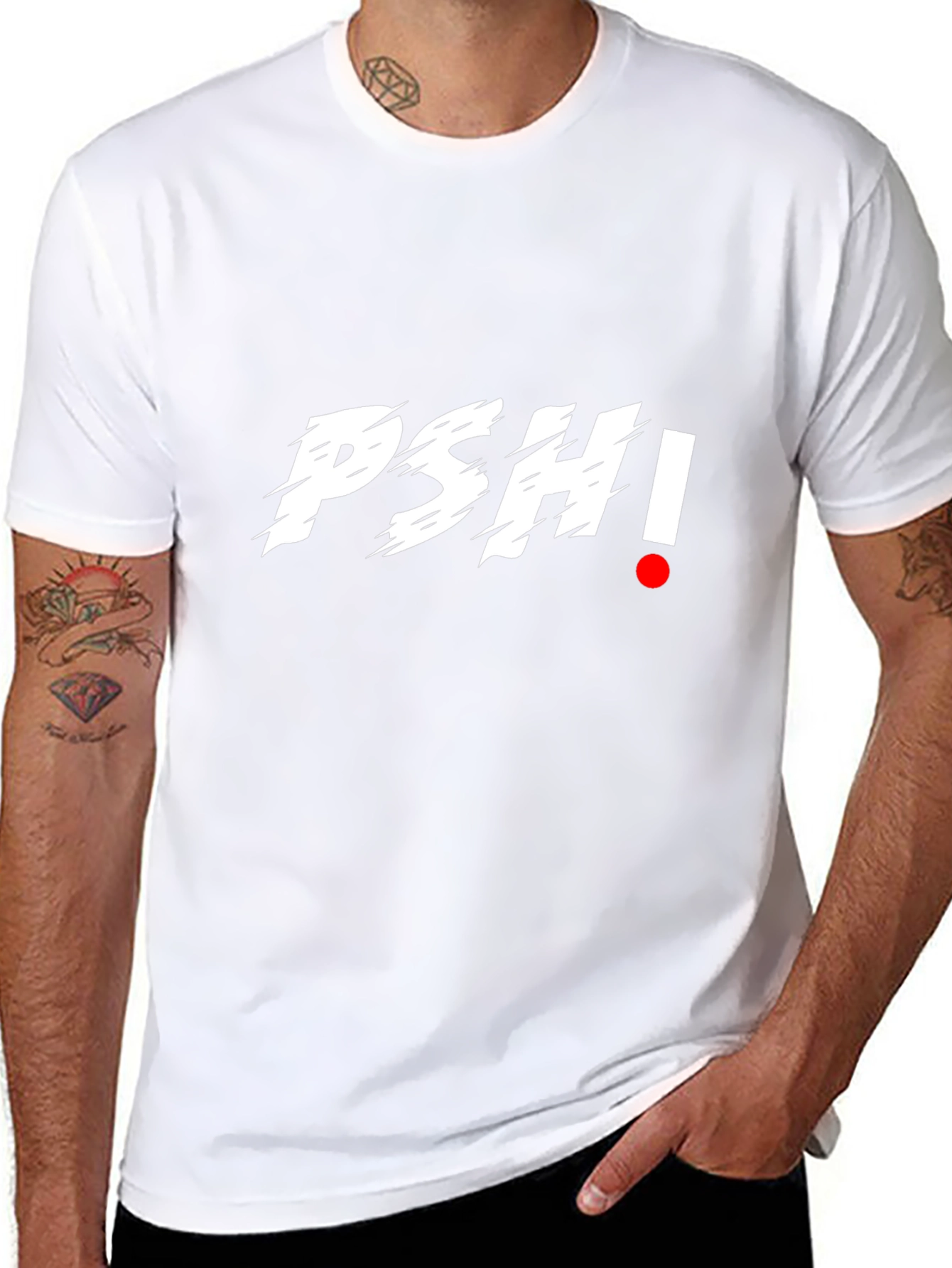 PSHI! Graphic Tee - Bold Statement T-Shirt