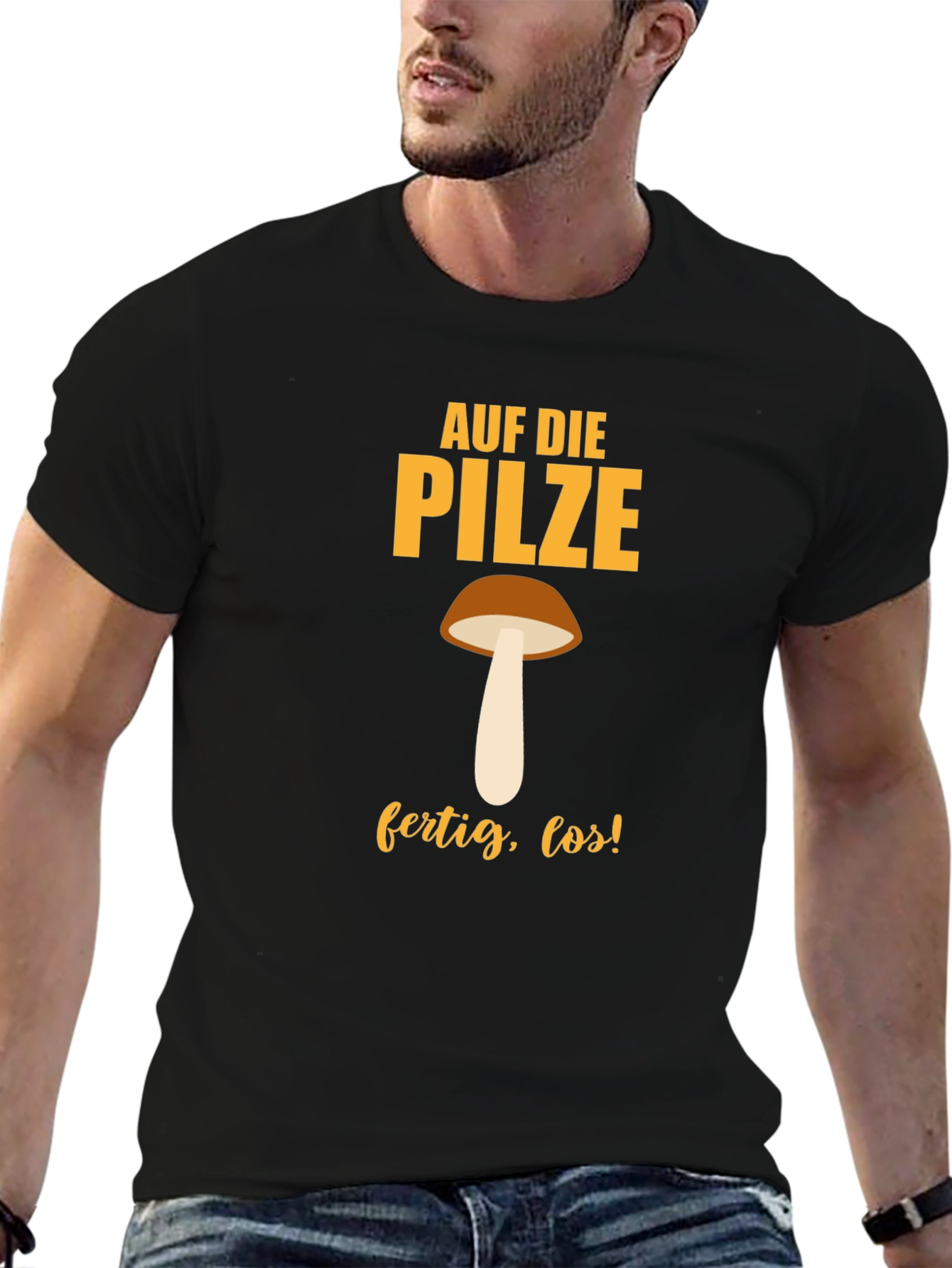 Mushroom Hunting T-Shirt - Auf Die Pilze