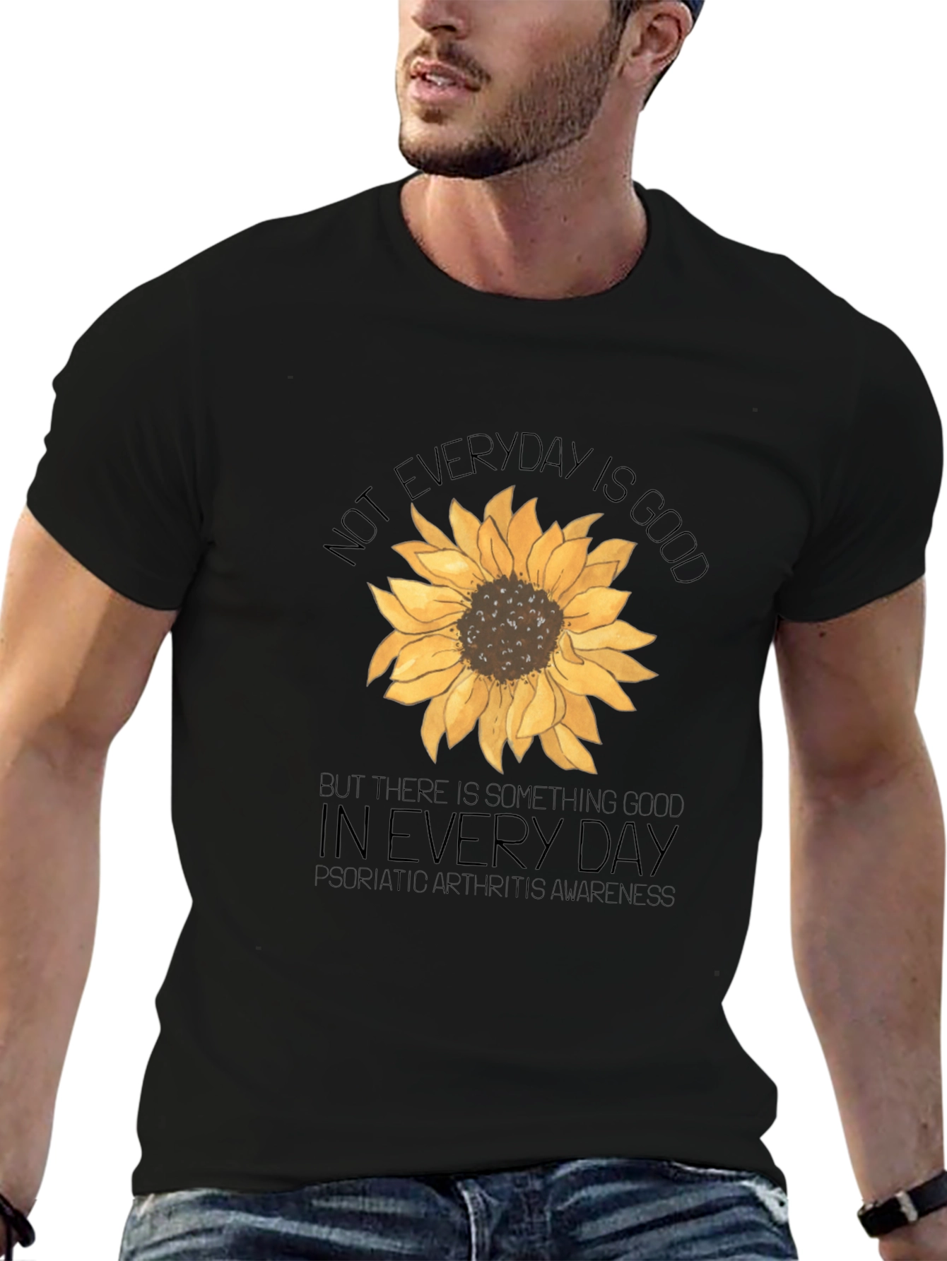 Sunflower Psoriatic Arthritis Awareness T-Shirt