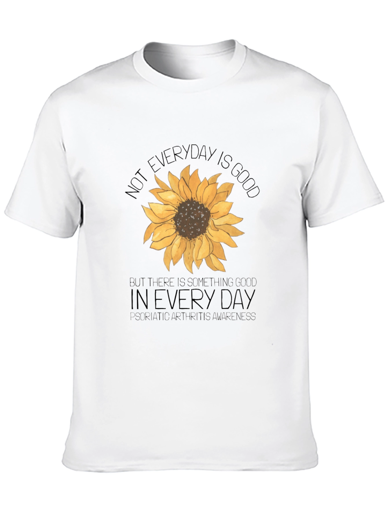 Sunflower Psoriatic Arthritis Awareness T-Shirt