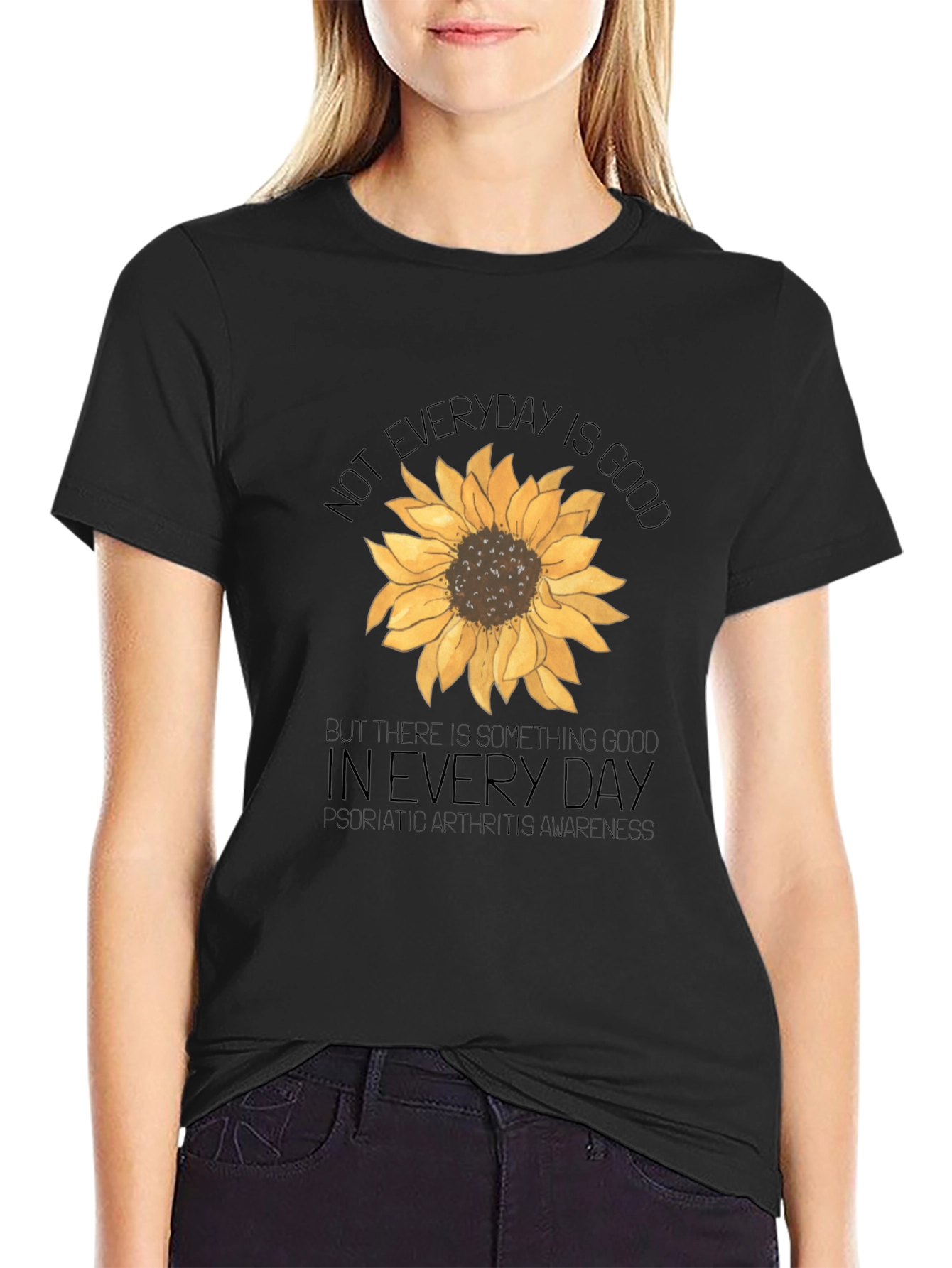 Sunflower Psoriatic Arthritis Awareness T-Shirt