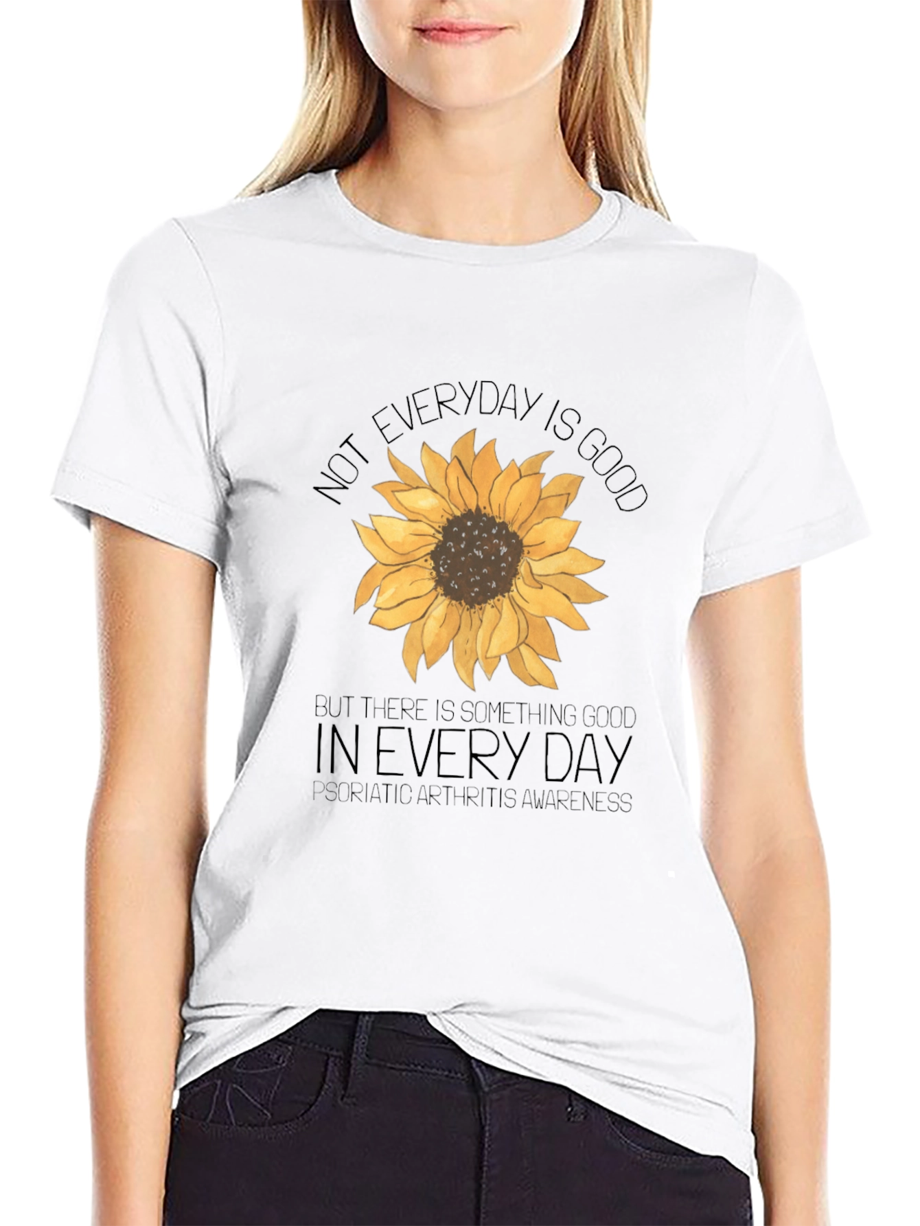 Sunflower Psoriatic Arthritis Awareness T-Shirt