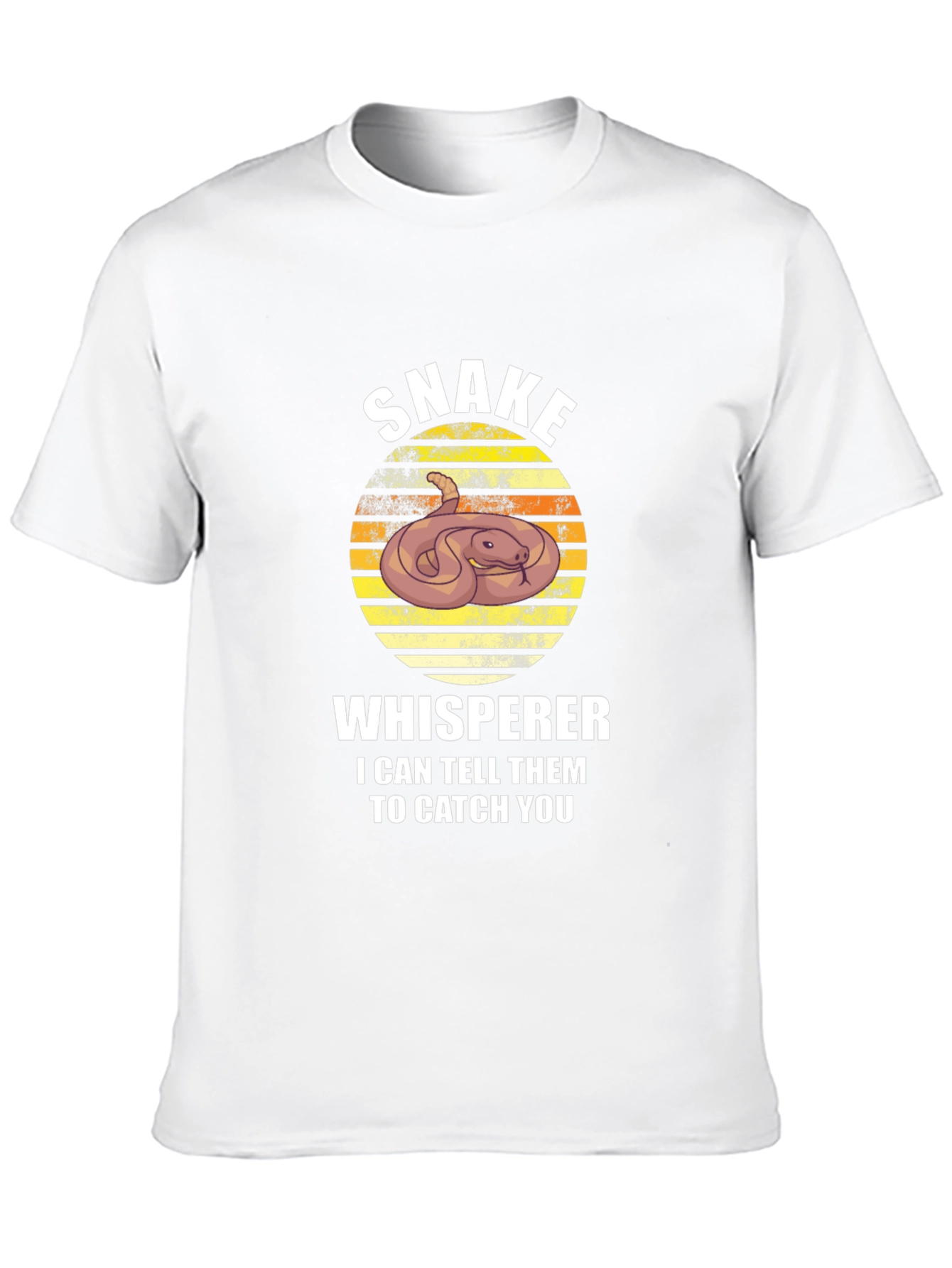 Snake Whisperer Graphic Tee - Funny Animal Lover Shirt