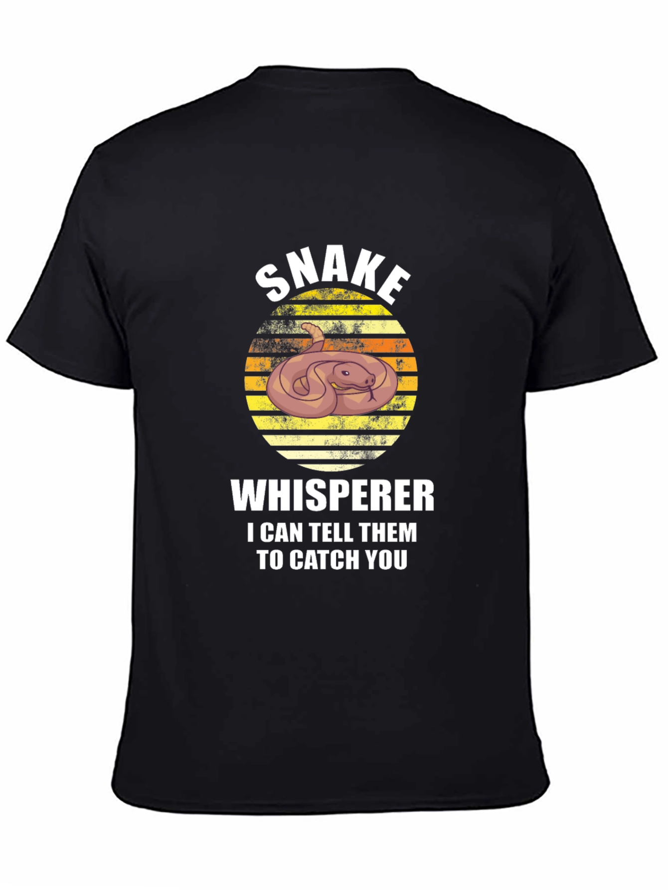 Snake Whisperer Graphic Tee - Funny Animal Lover Shirt