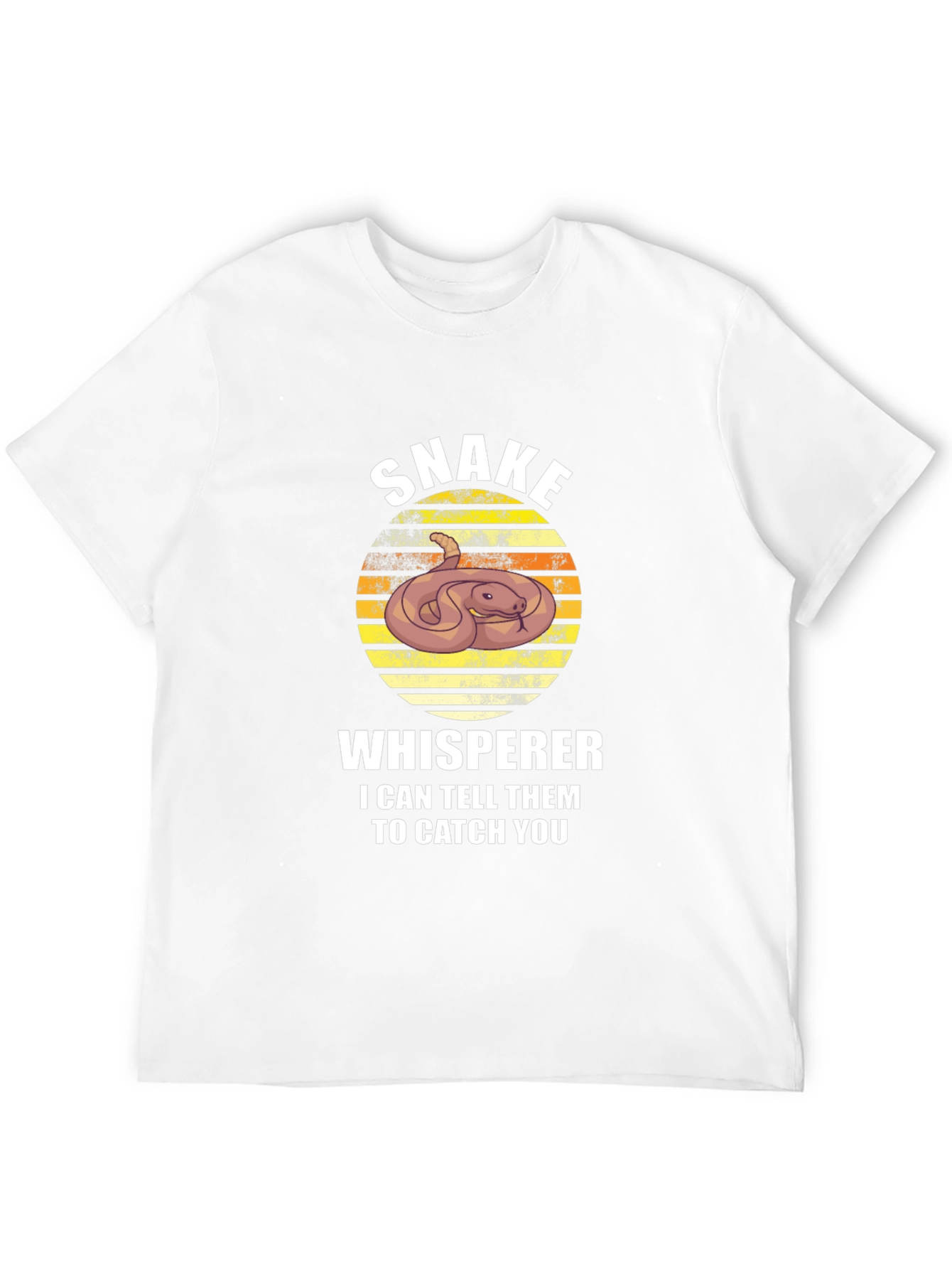 Snake Whisperer Graphic Tee - Funny Animal Lover Shirt