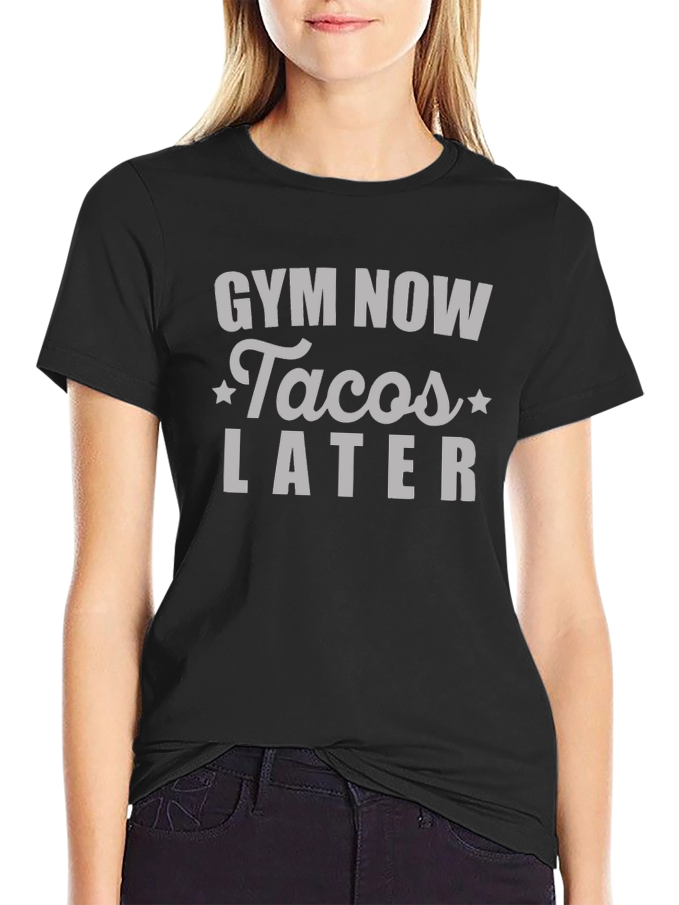 Gym Now Tacos Later Graphic Tee