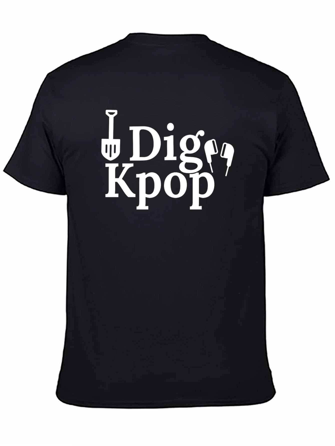 Dig Kpop Graphic Tee - Novelty Music Lover T-Shirt