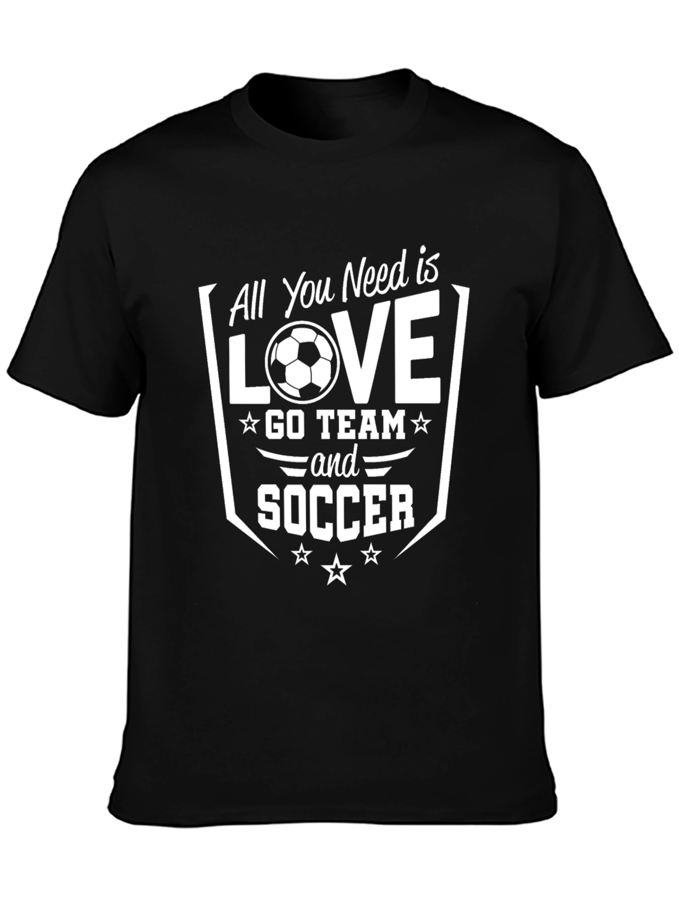 Soccer Love Graphic T-Shirt
