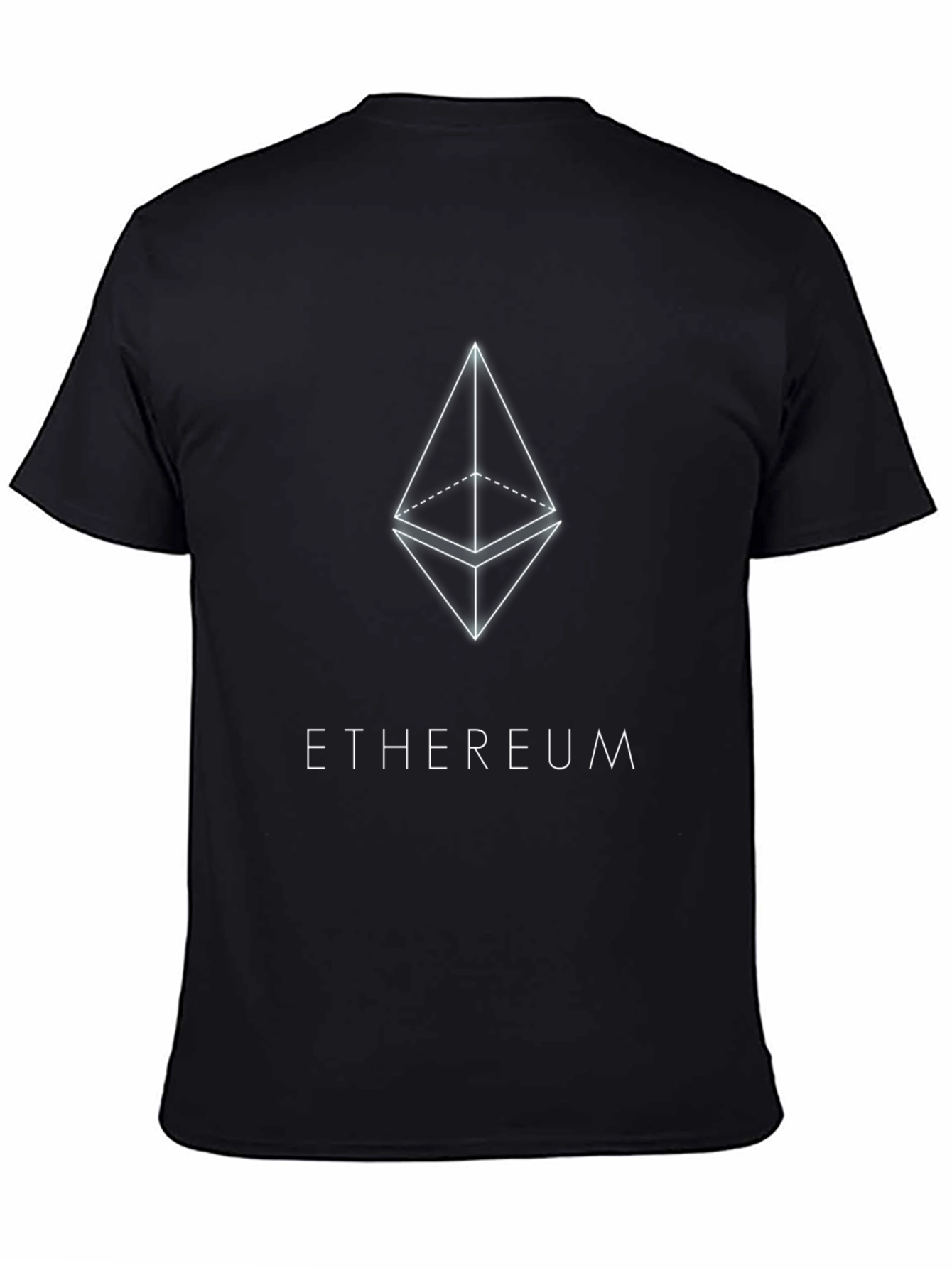 Ethereum Crypto Black T-Shirt for Crypto Enthusiasts