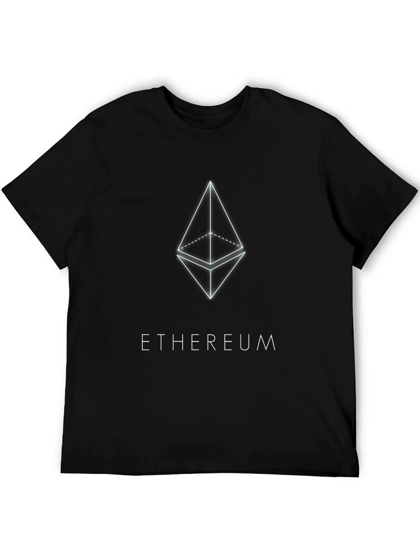 Ethereum Crypto Black T-Shirt for Crypto Enthusiasts