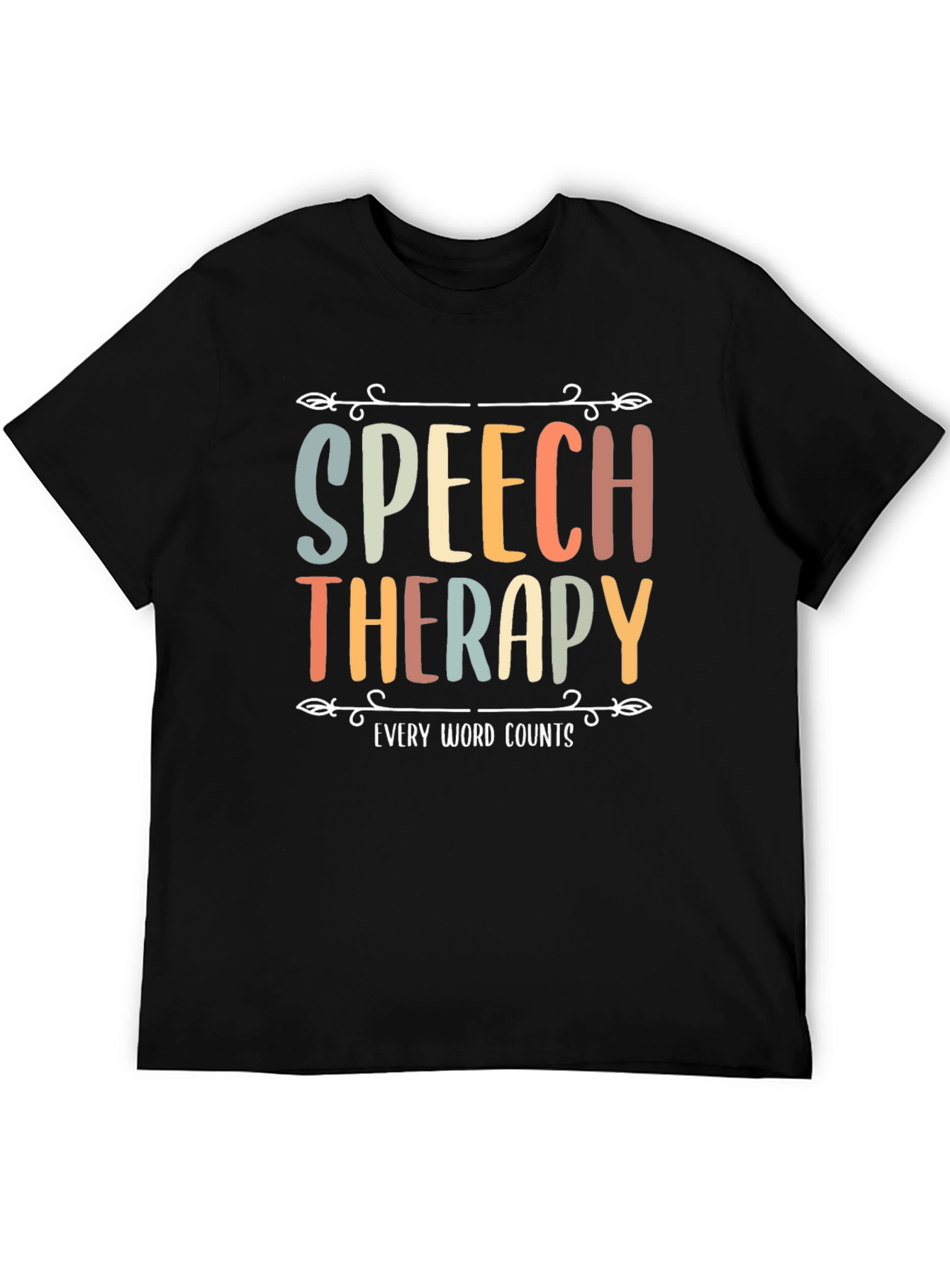 Speech Therapy Every Word Counts T-Shirt