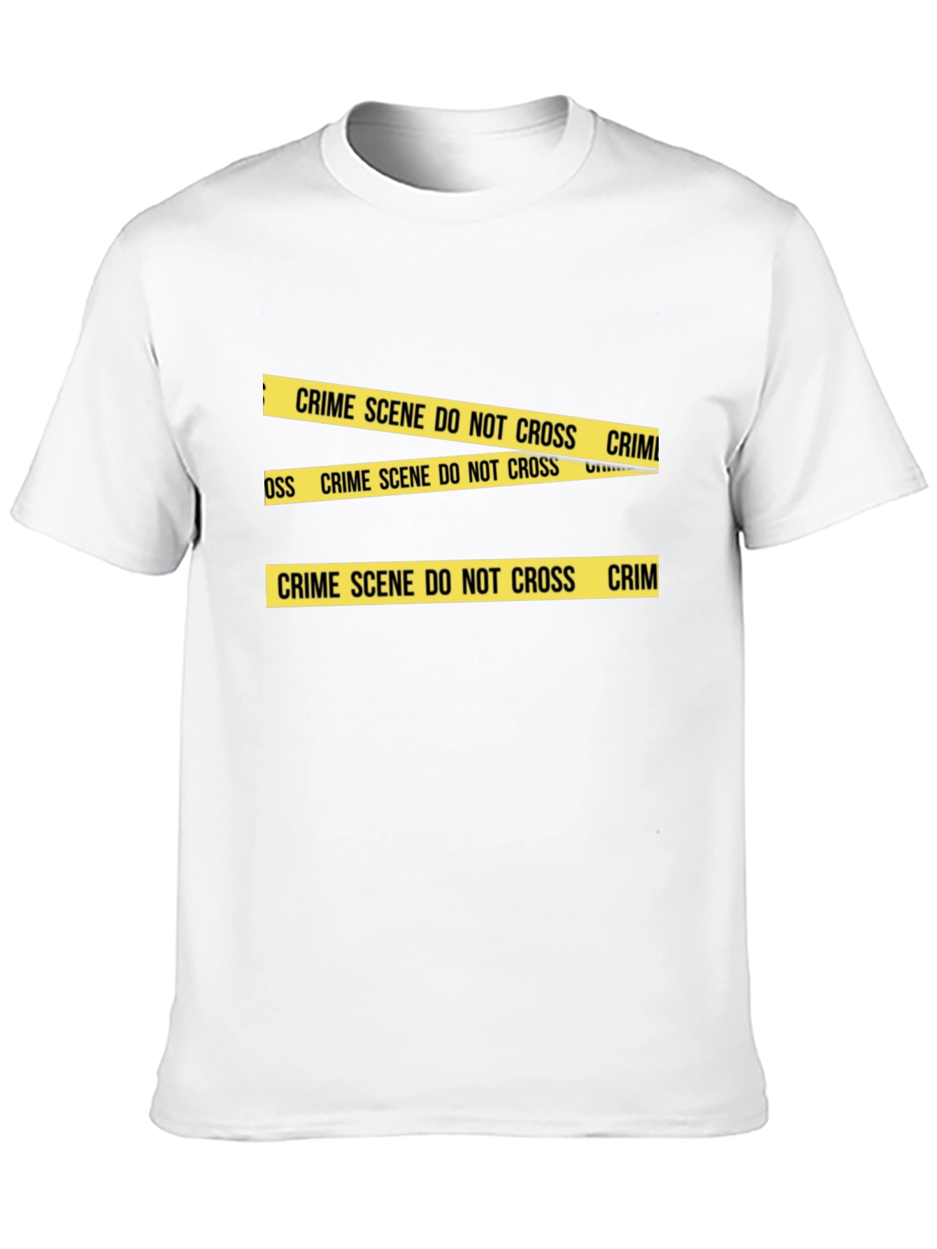 Crime Scene Tape Graphic T-Shirt