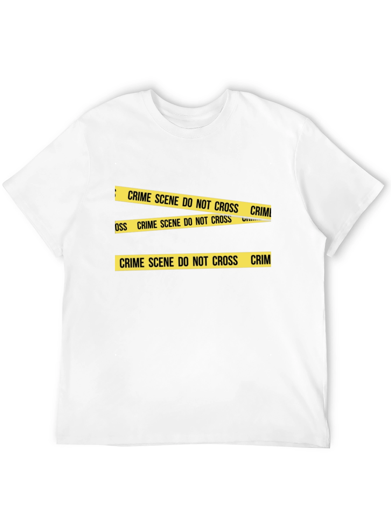 Crime Scene Tape Graphic T-Shirt