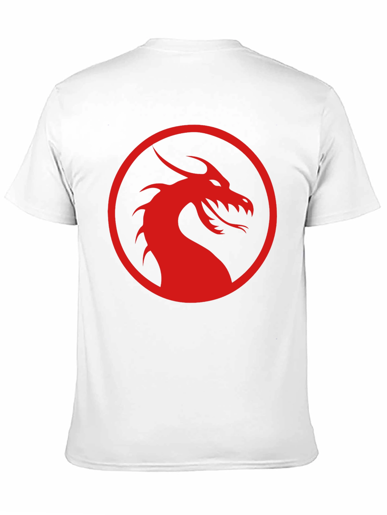Red Dragon Logo Black T-Shirt