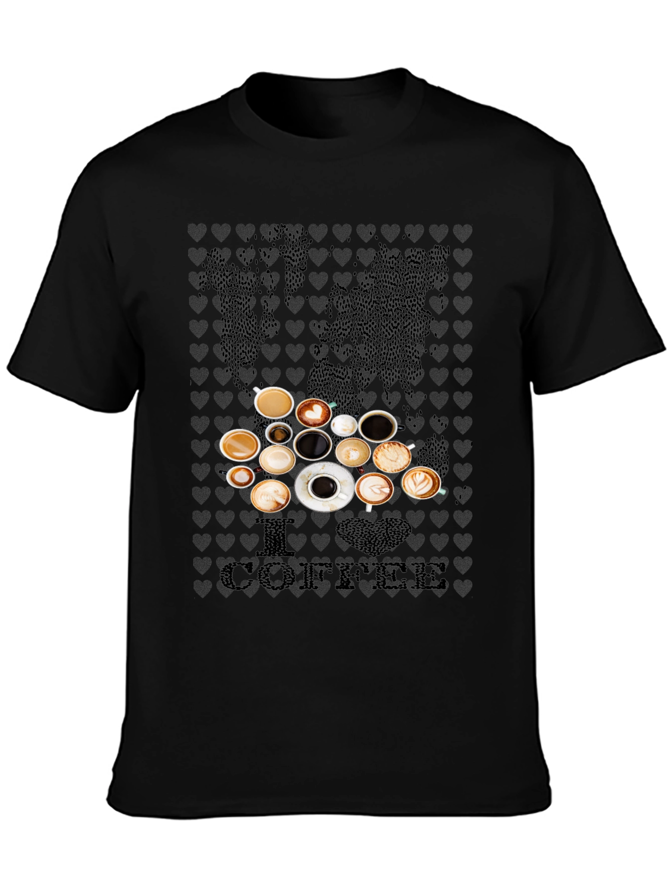 I Love Coffee Graphic Tee