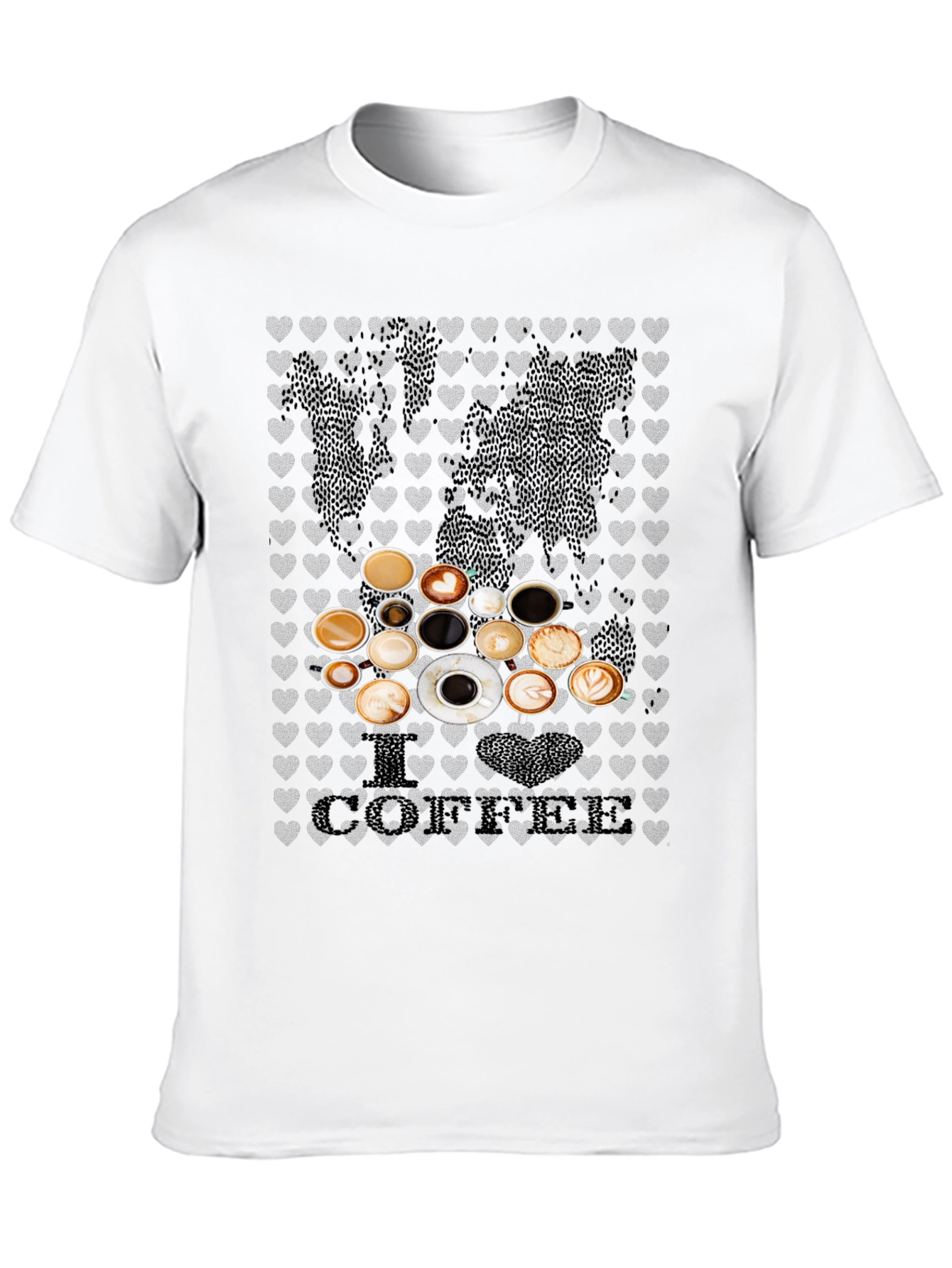 I Love Coffee Graphic Tee