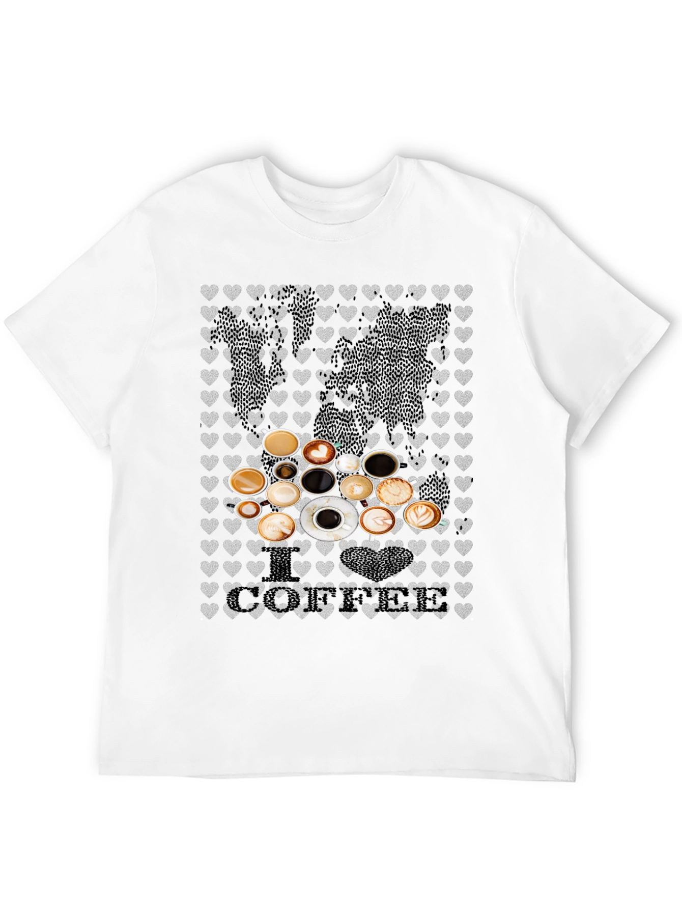 I Love Coffee Graphic Tee