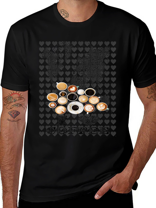 I Love Coffee Graphic Tee