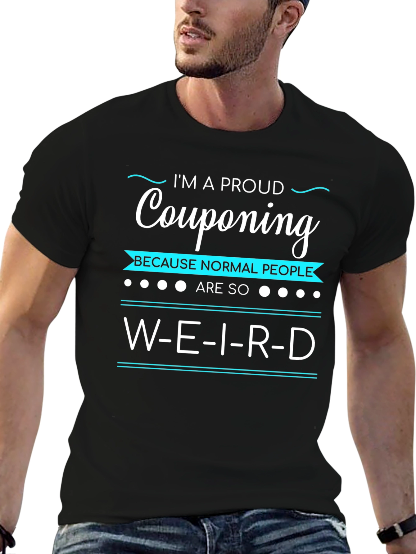 Proud Couponing Weird T-Shirt