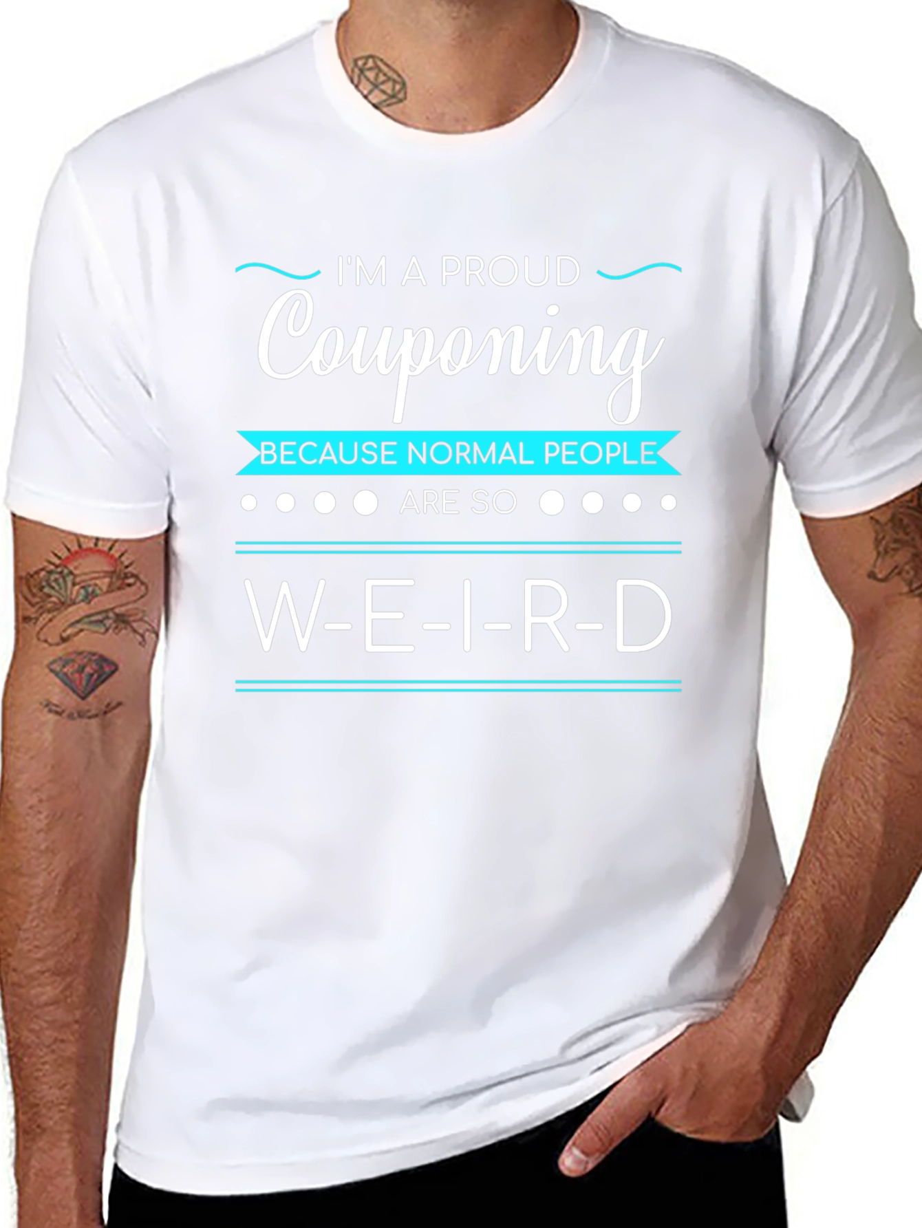 Proud Couponing Weird T-Shirt