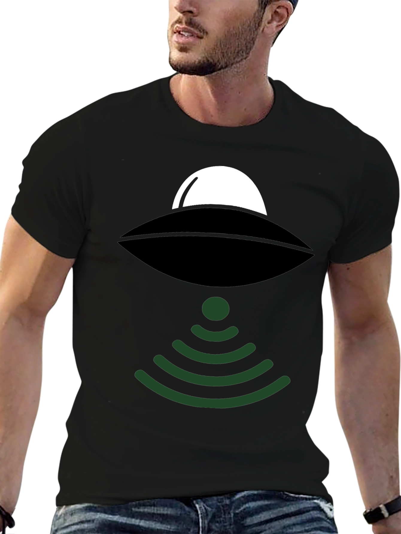 UFO Abduction T-Shirt - Alien Graphic Tee