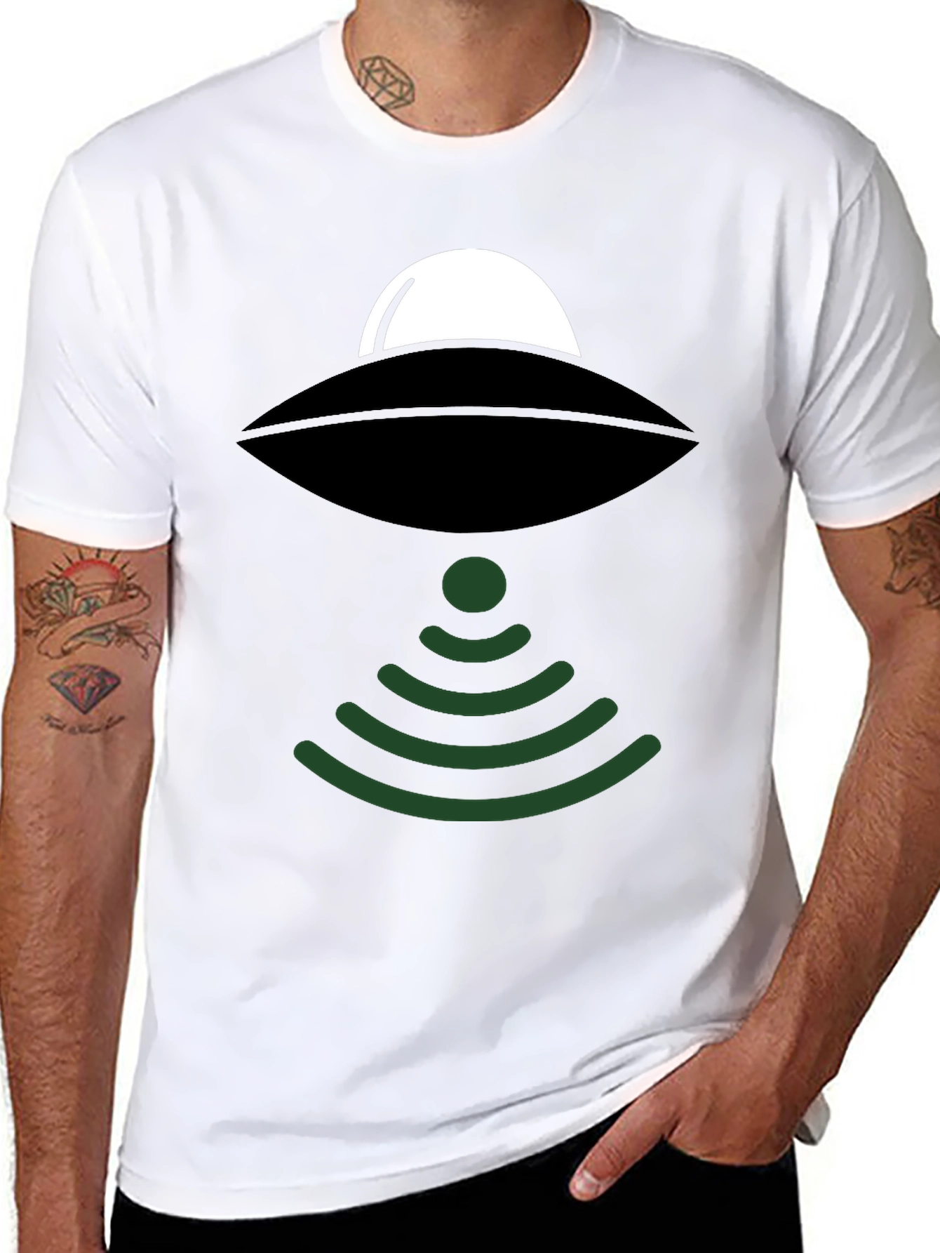 UFO Abduction T-Shirt - Alien Graphic Tee