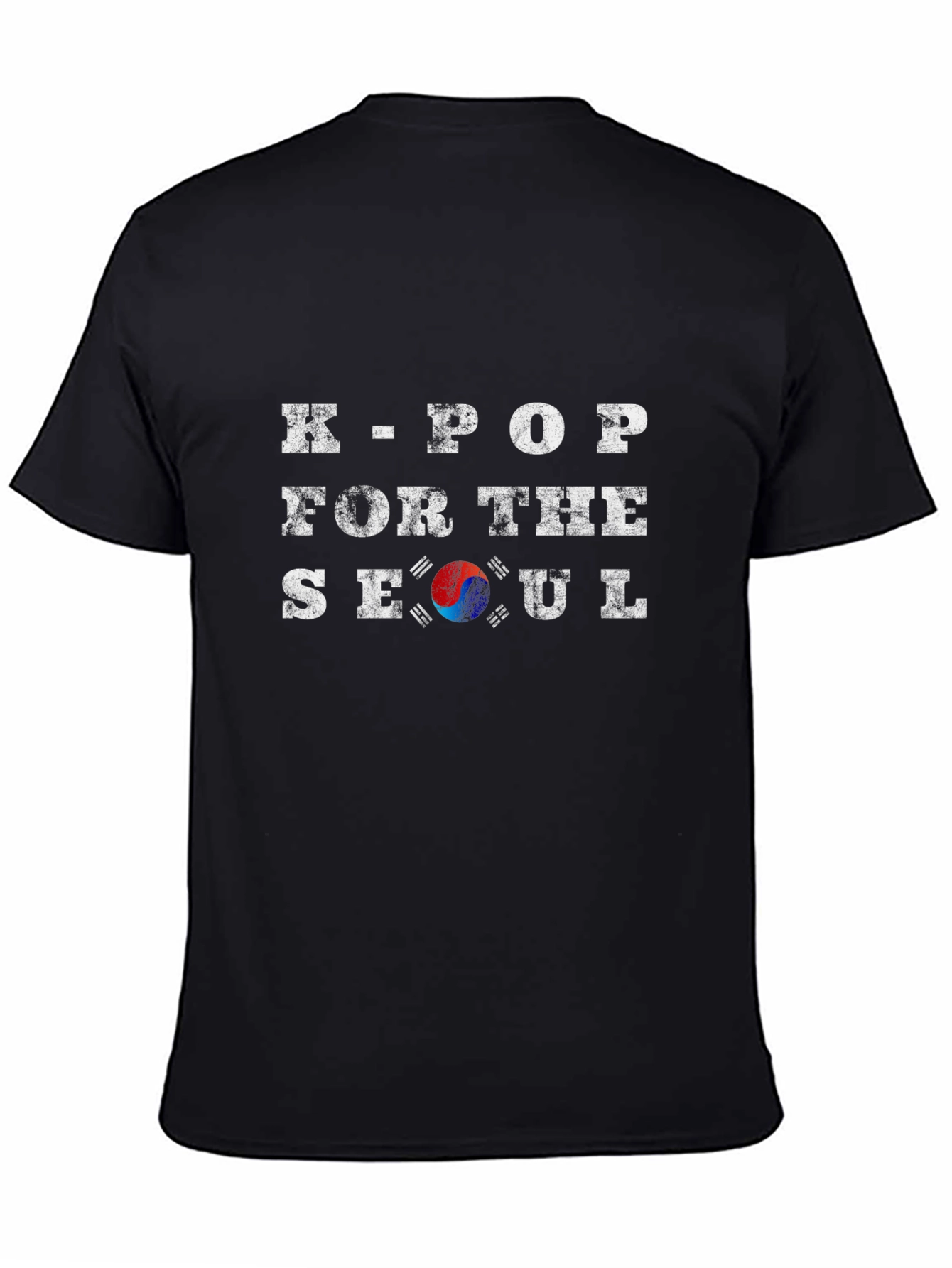 K-Pop For The Seoul Black T-Shirt