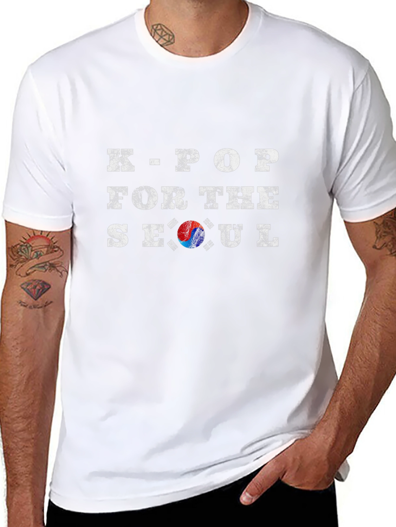 K-Pop For The Seoul Black T-Shirt