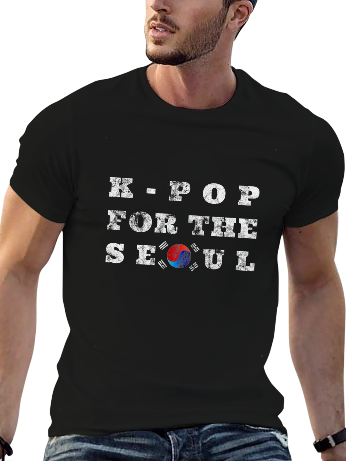 K-Pop For The Seoul Black T-Shirt