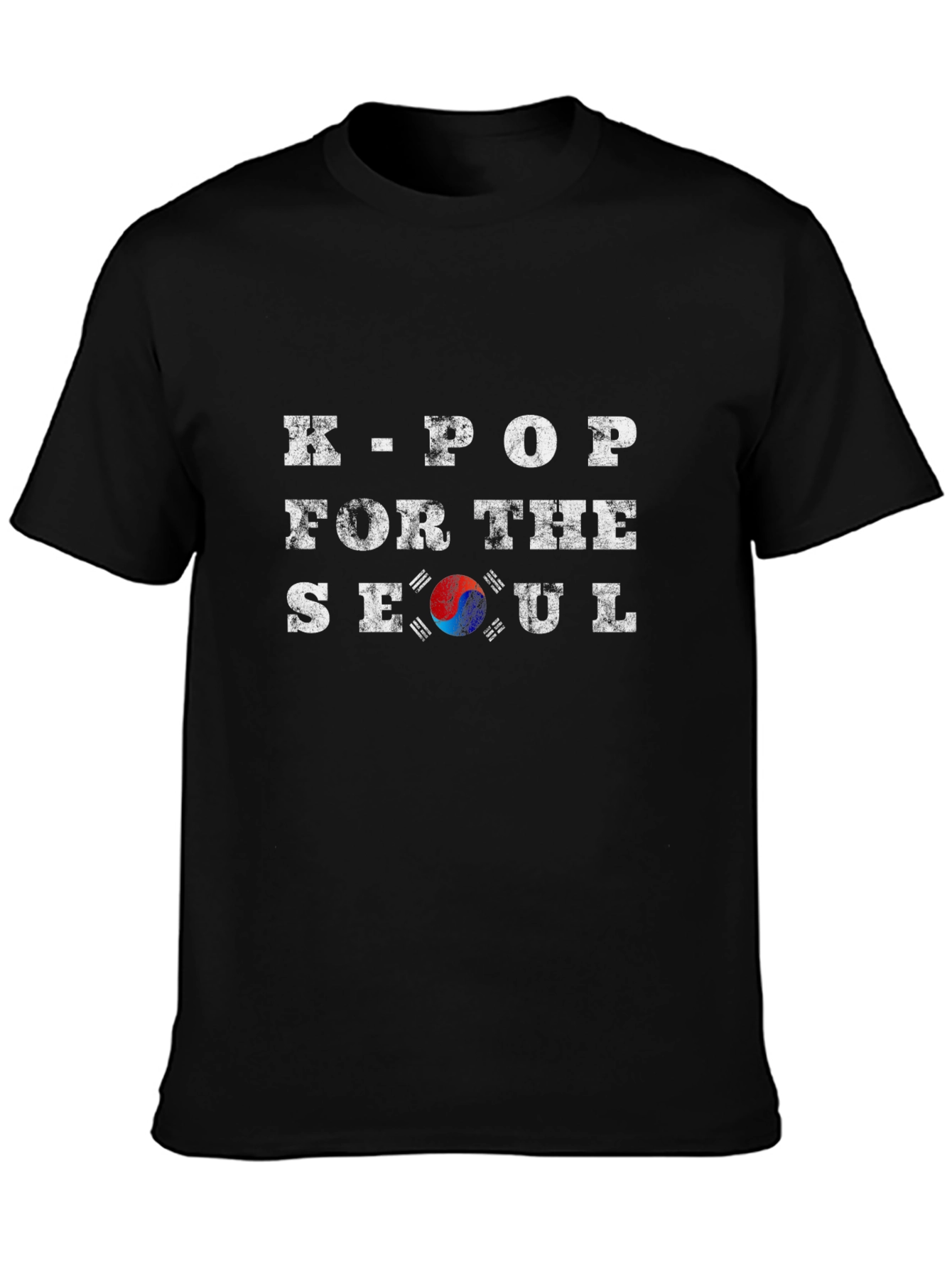 K-Pop For The Seoul Black T-Shirt