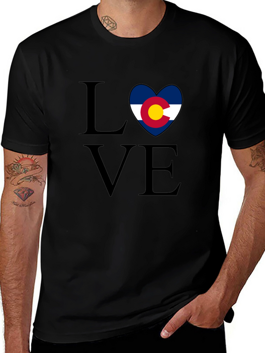Colorado Love Graphic Tee - State Pride T-Shirt