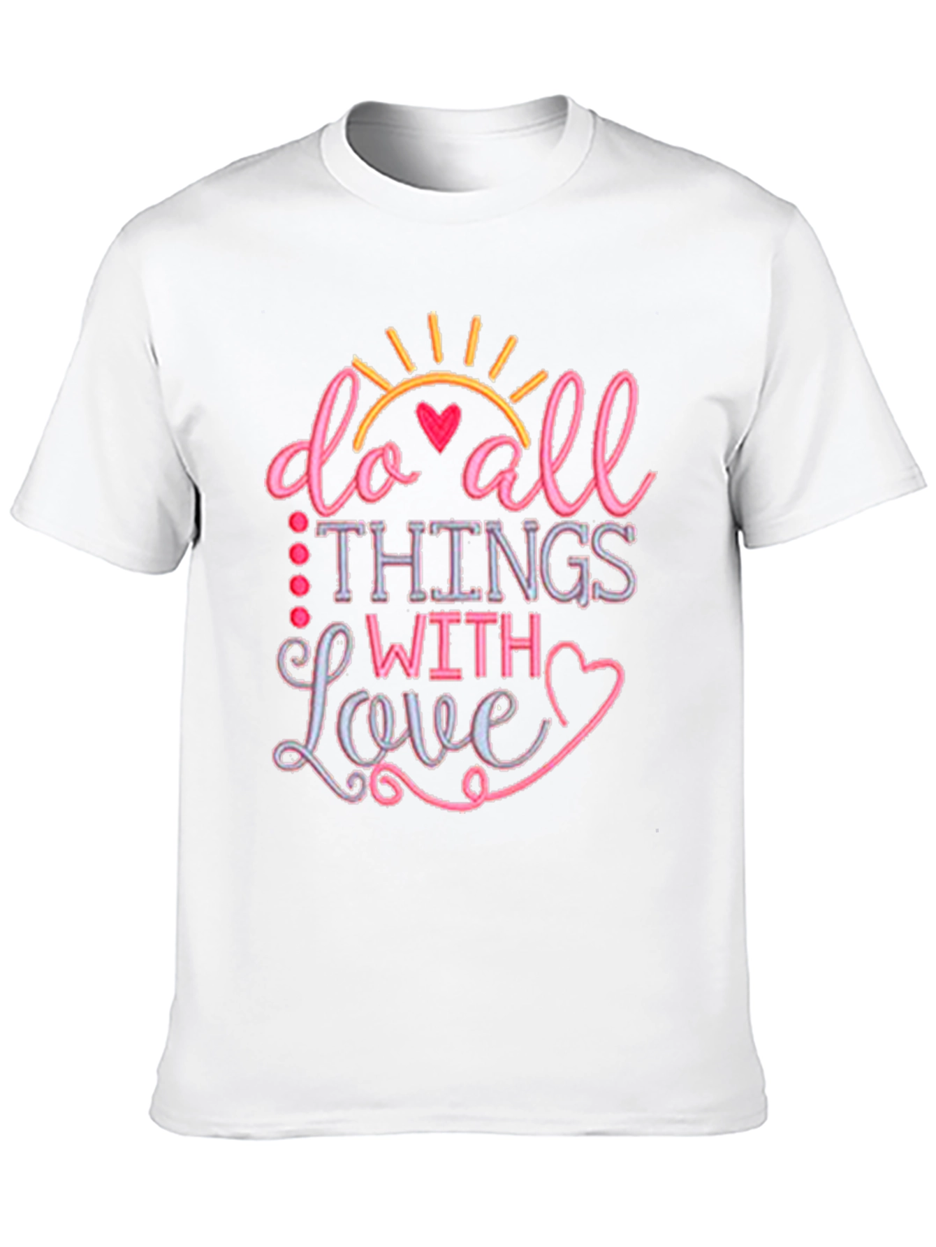 Do All Things with Love Graphic Tee