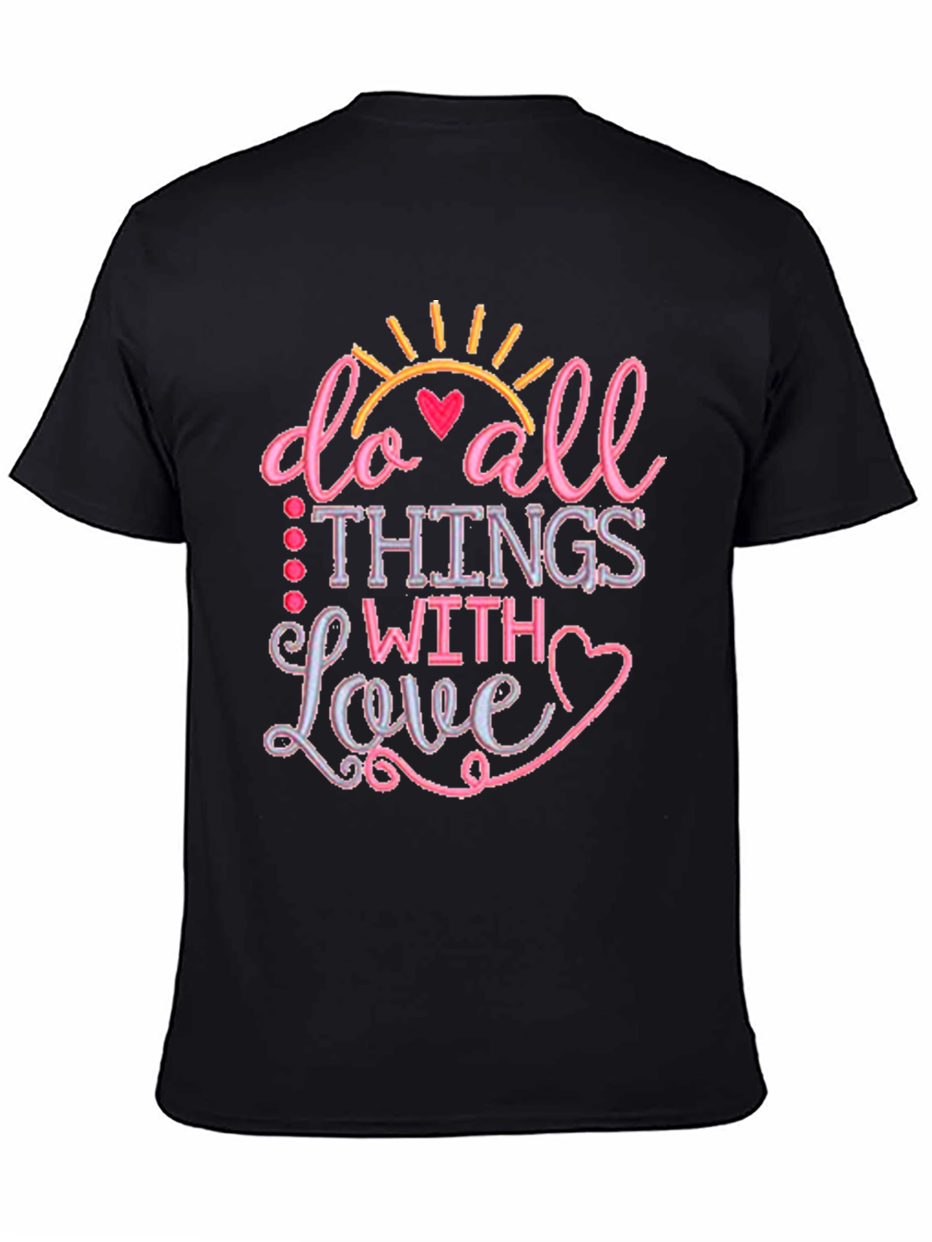 Do All Things with Love Graphic Tee