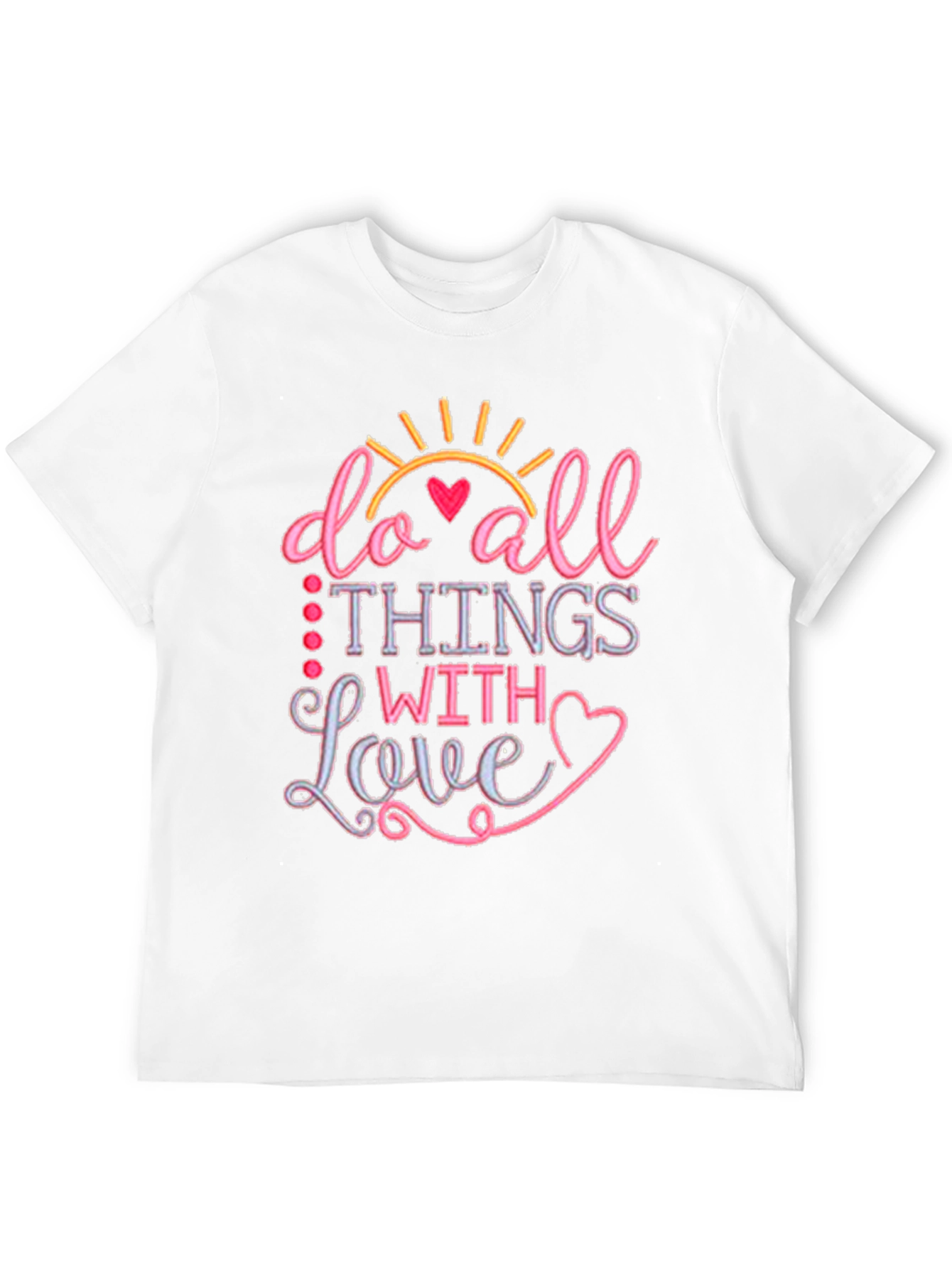 Do All Things with Love Graphic Tee