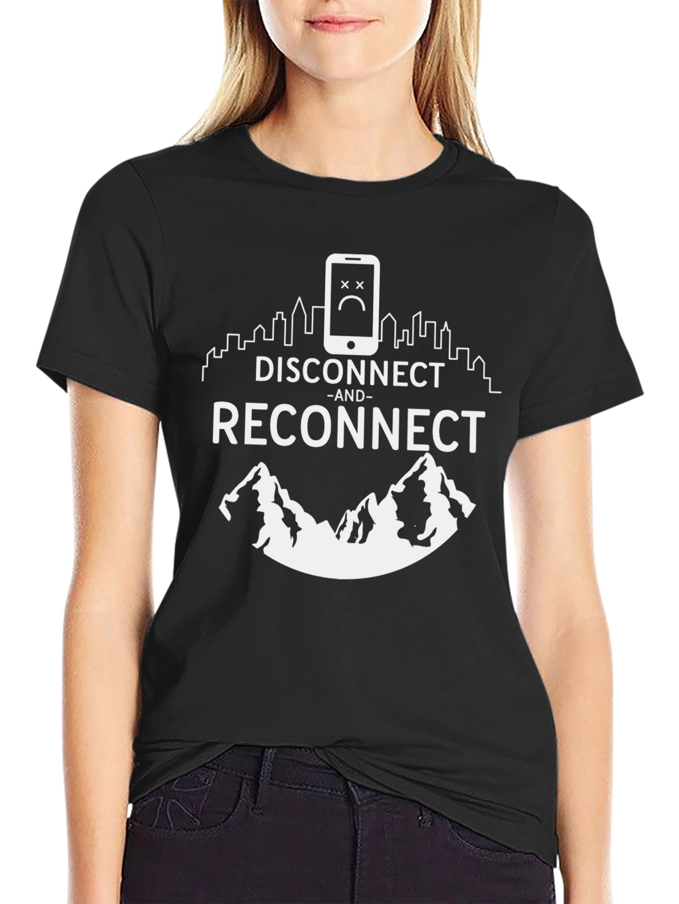 Disconnect & Reconnect T-Shirt - Nature Lover Tee