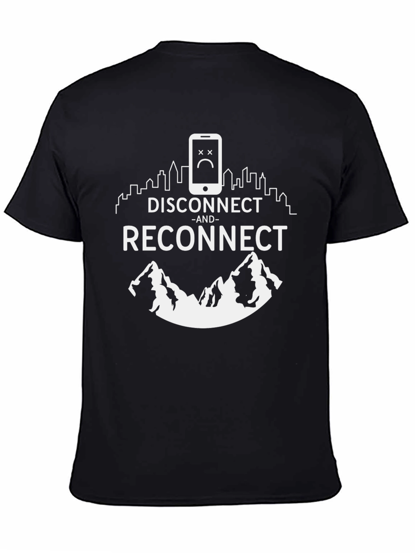 Disconnect & Reconnect T-Shirt - Nature Lover Tee