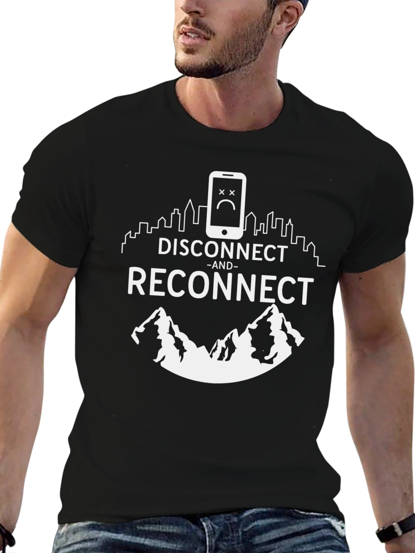 Disconnect & Reconnect T-Shirt - Nature Lover Tee