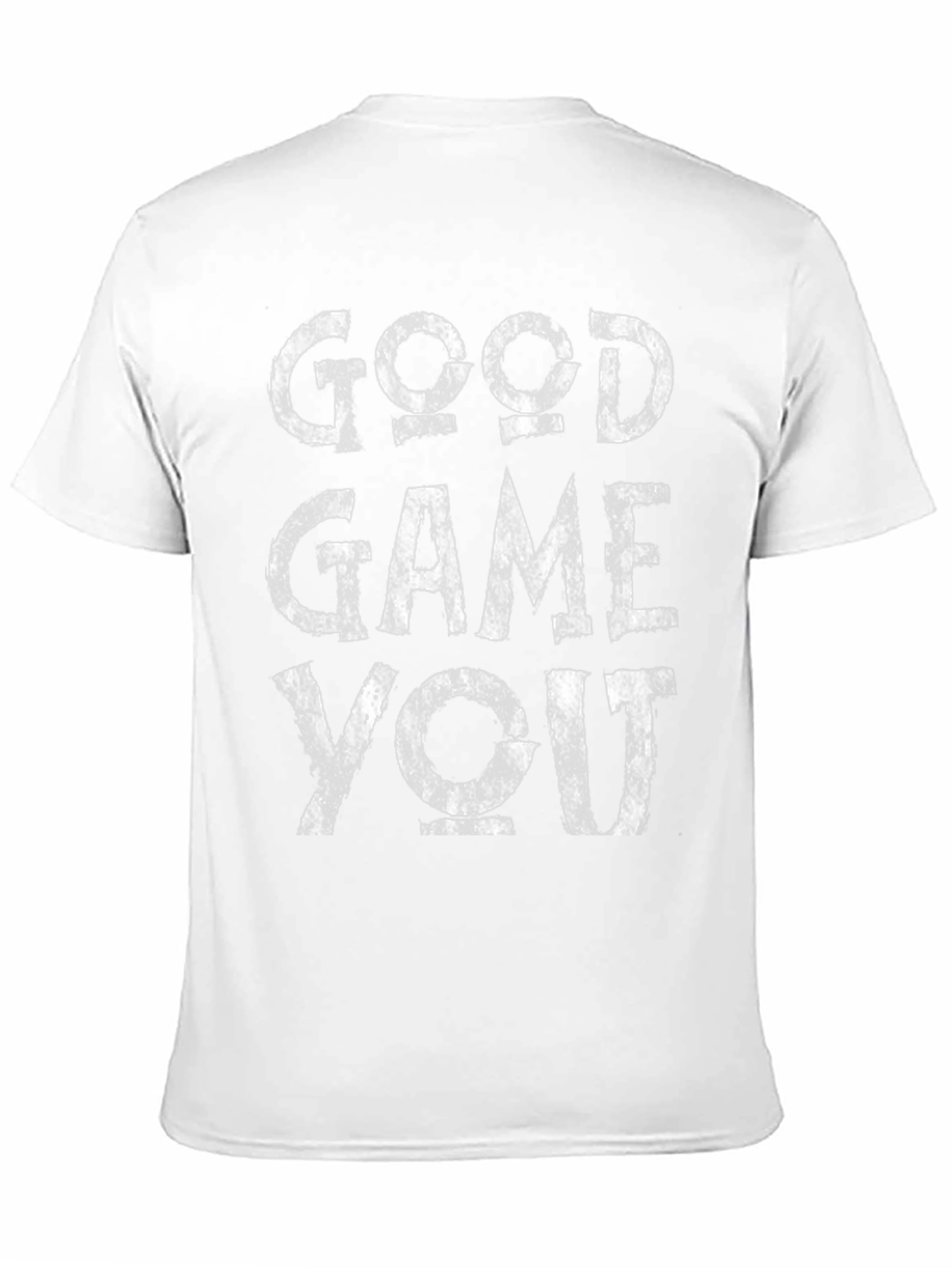 Good Game You Graphic Tee - Black Cotton T-Shirt