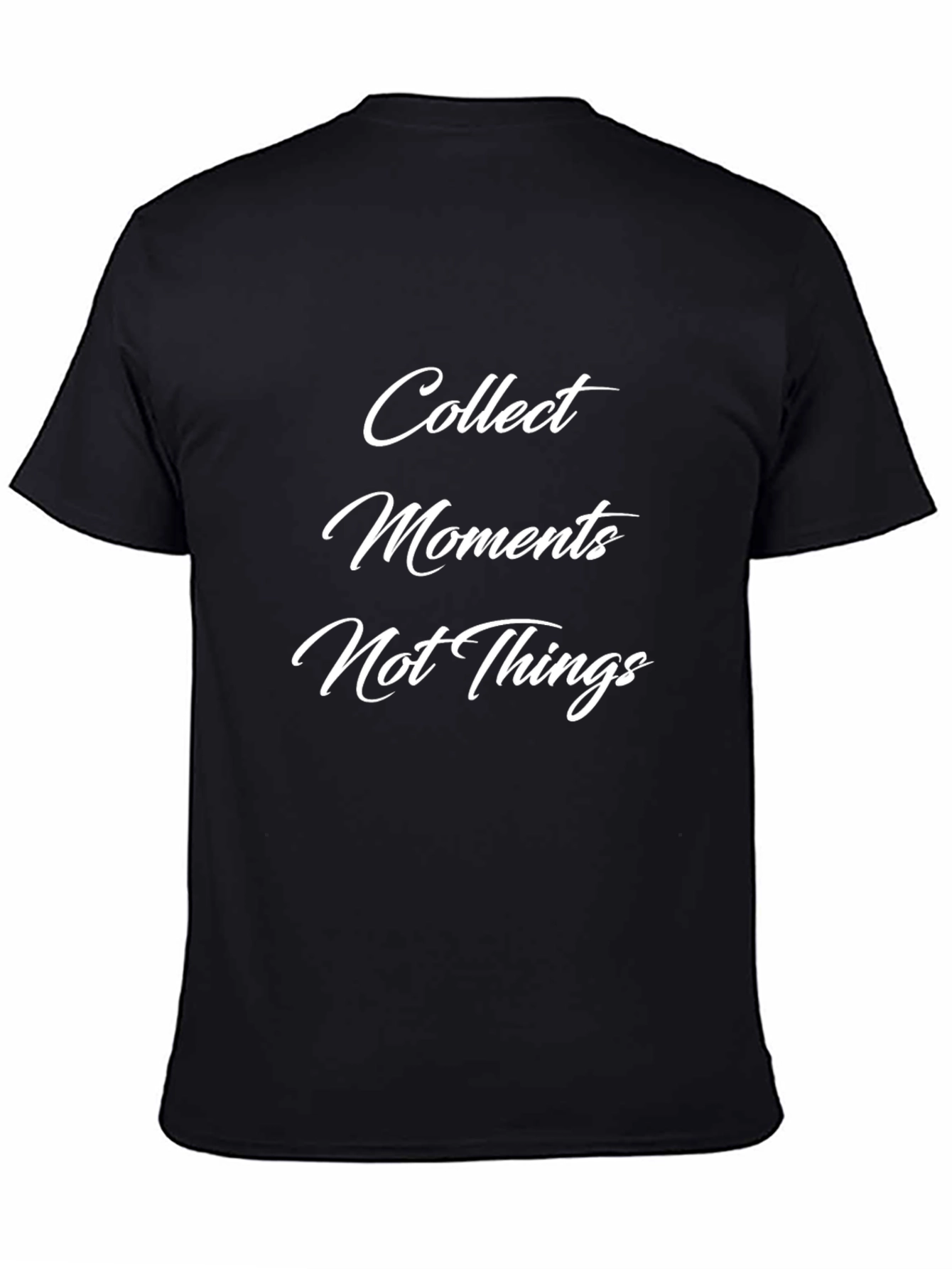 Collect Moments Black Graphic T-Shirt
