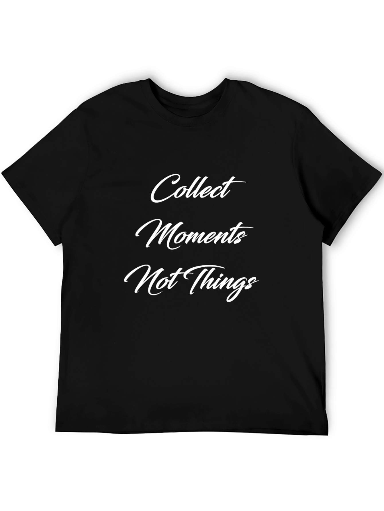 Collect Moments Black Graphic T-Shirt