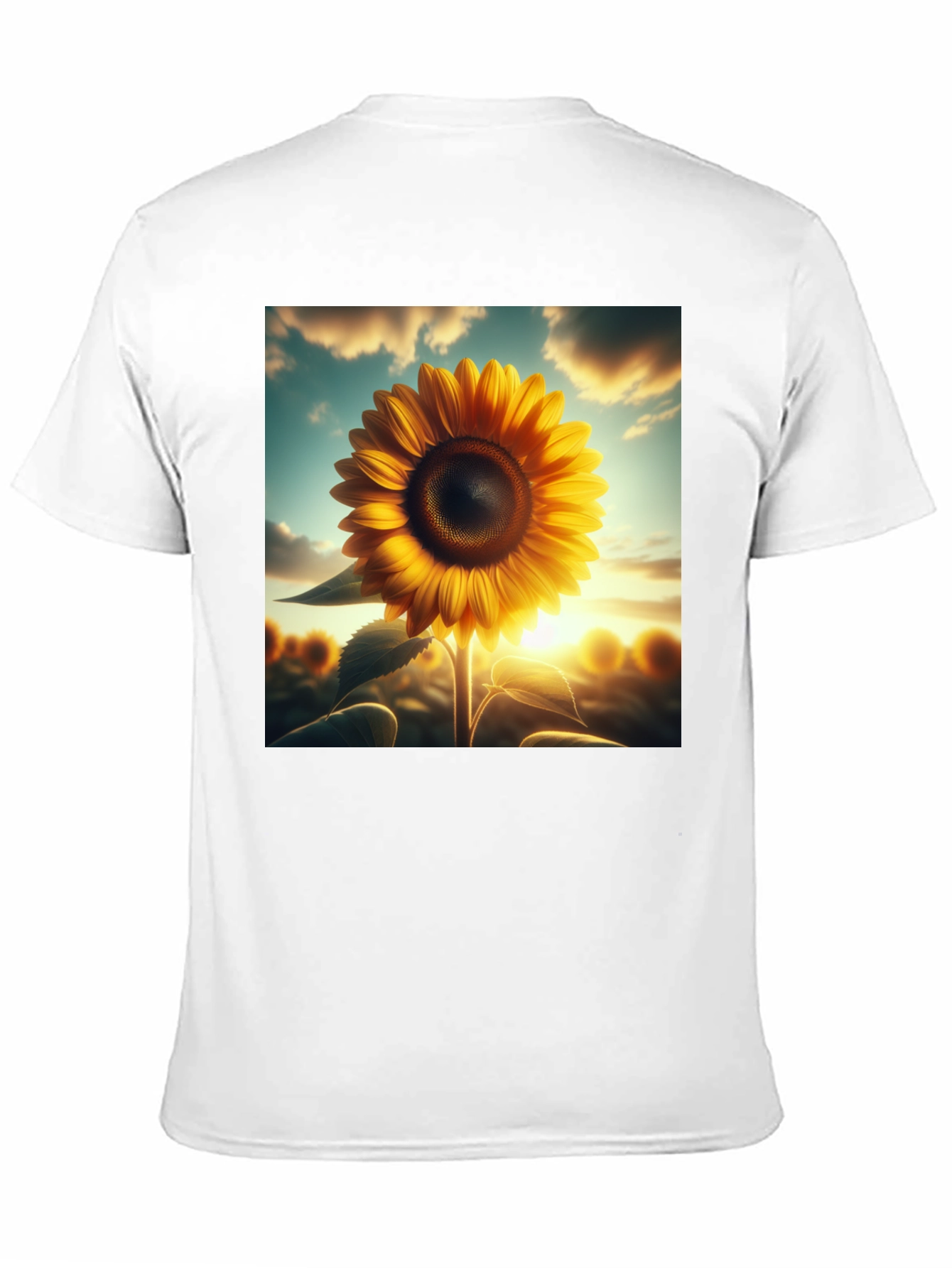 Sunflower Graphic Tee - Nature Inspired Style