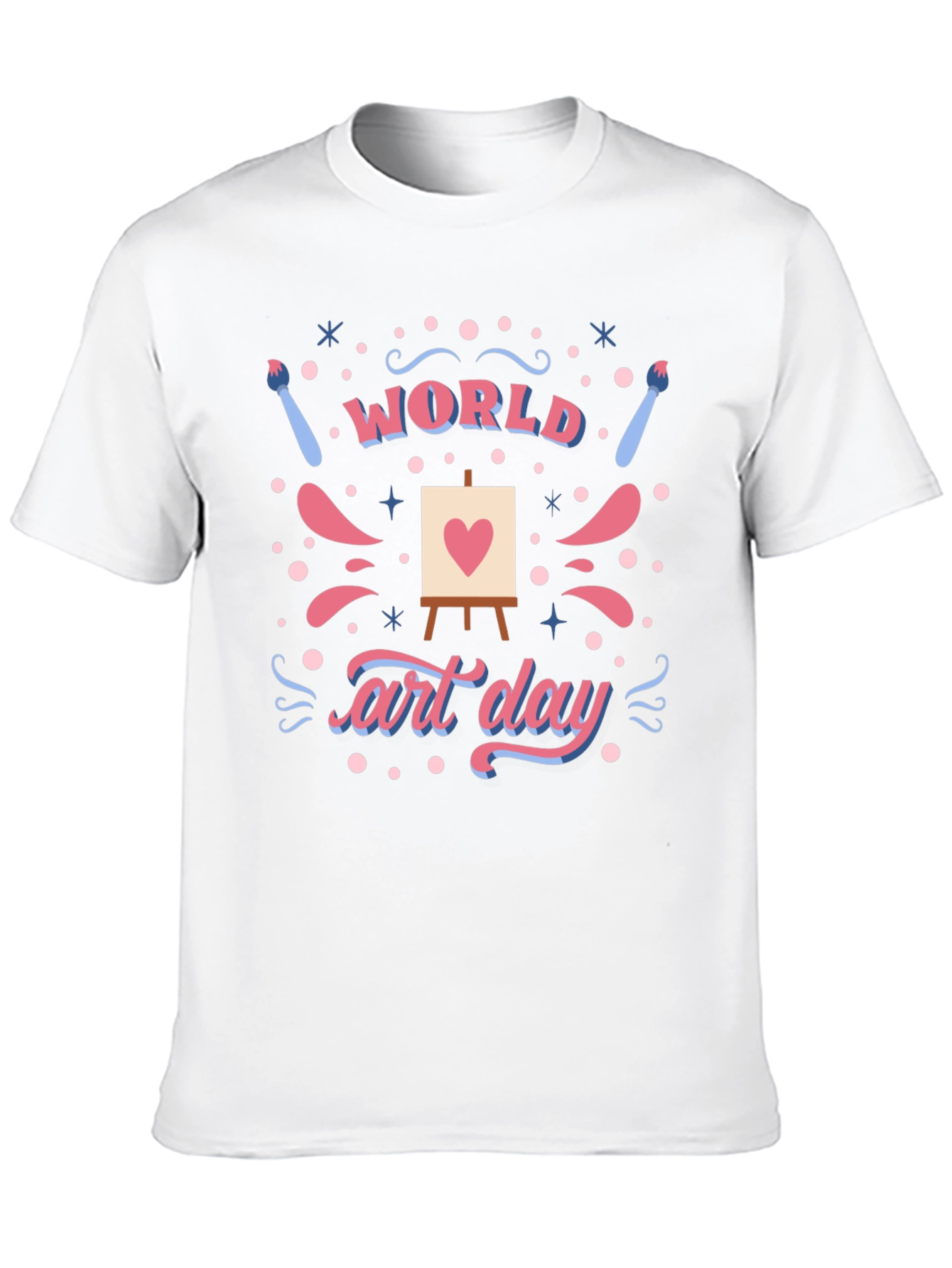 World Art Day T-Shirt - Artistic Design