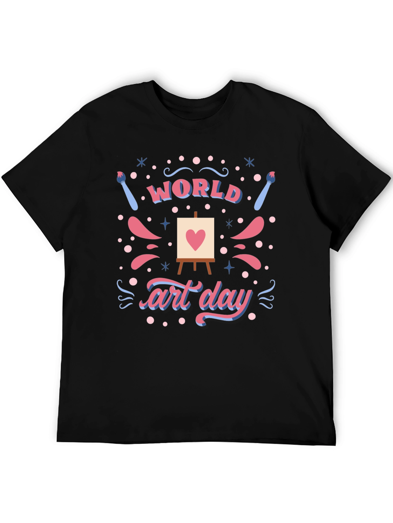 World Art Day T-Shirt - Artistic Design