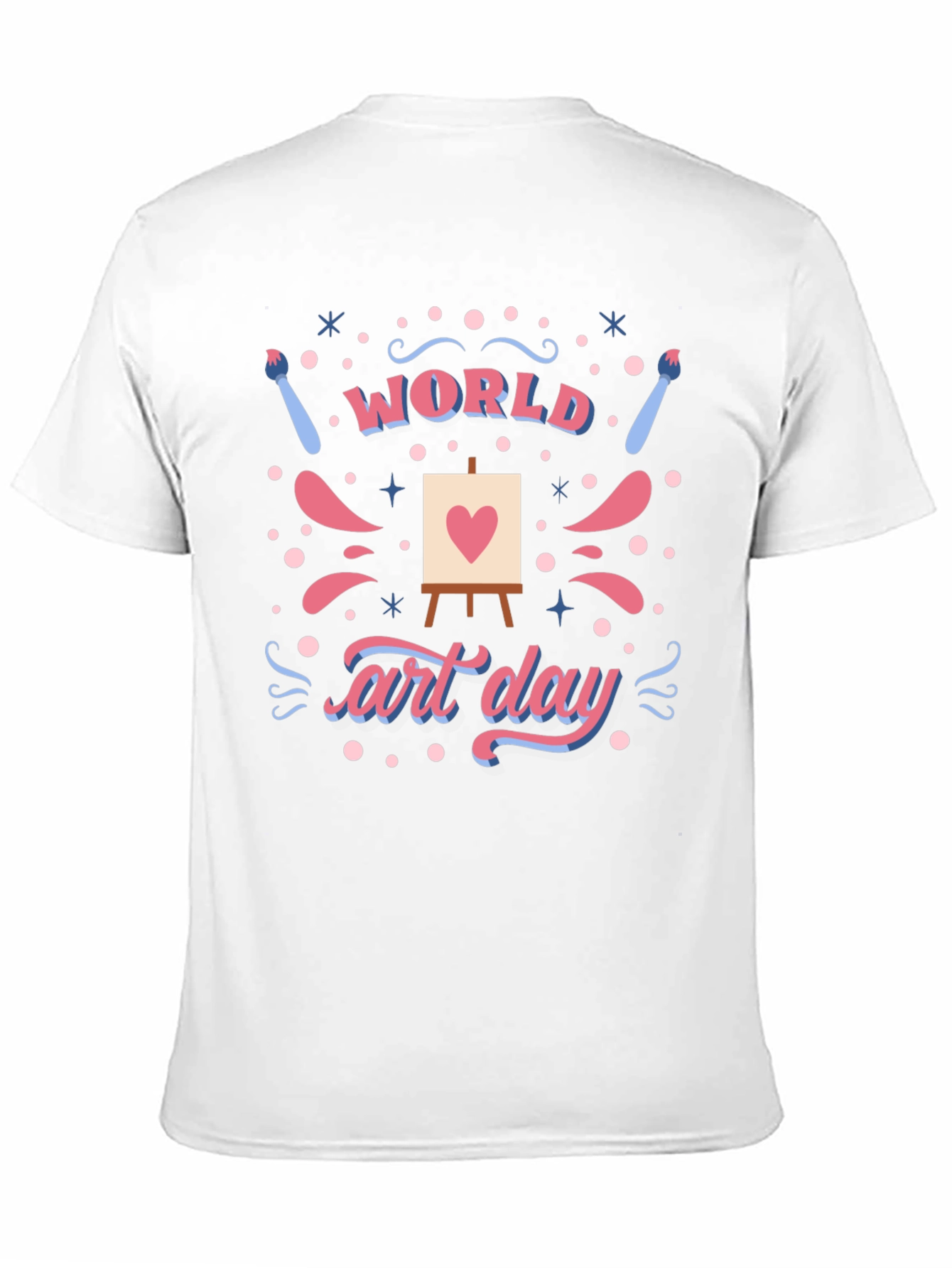 World Art Day T-Shirt - Artistic Design