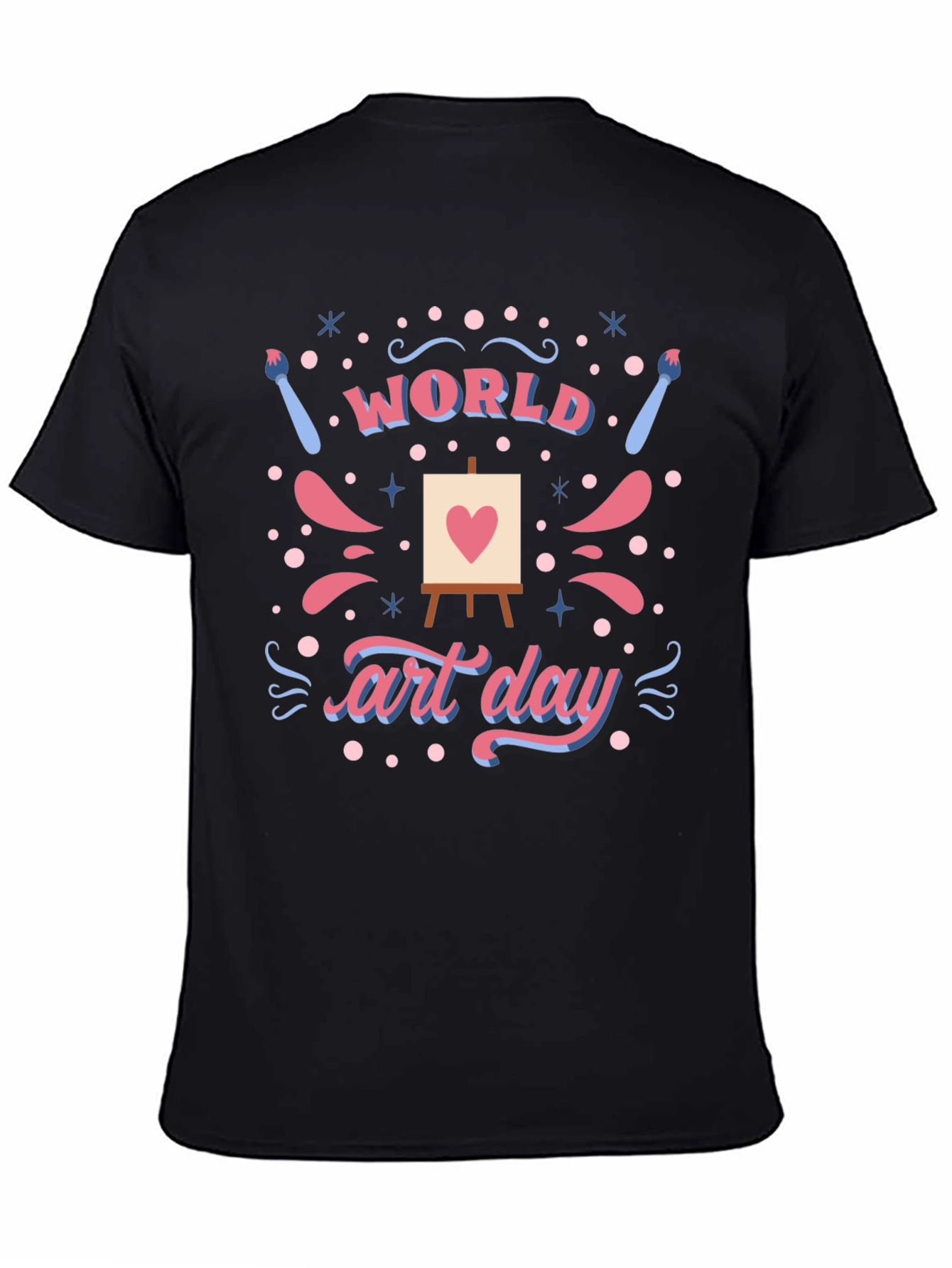 World Art Day T-Shirt - Artistic Design