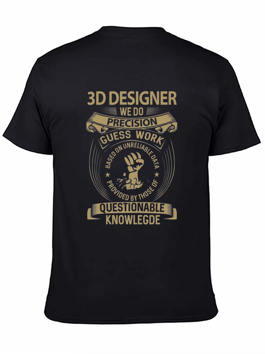3D Designer Precision Graphic Tee