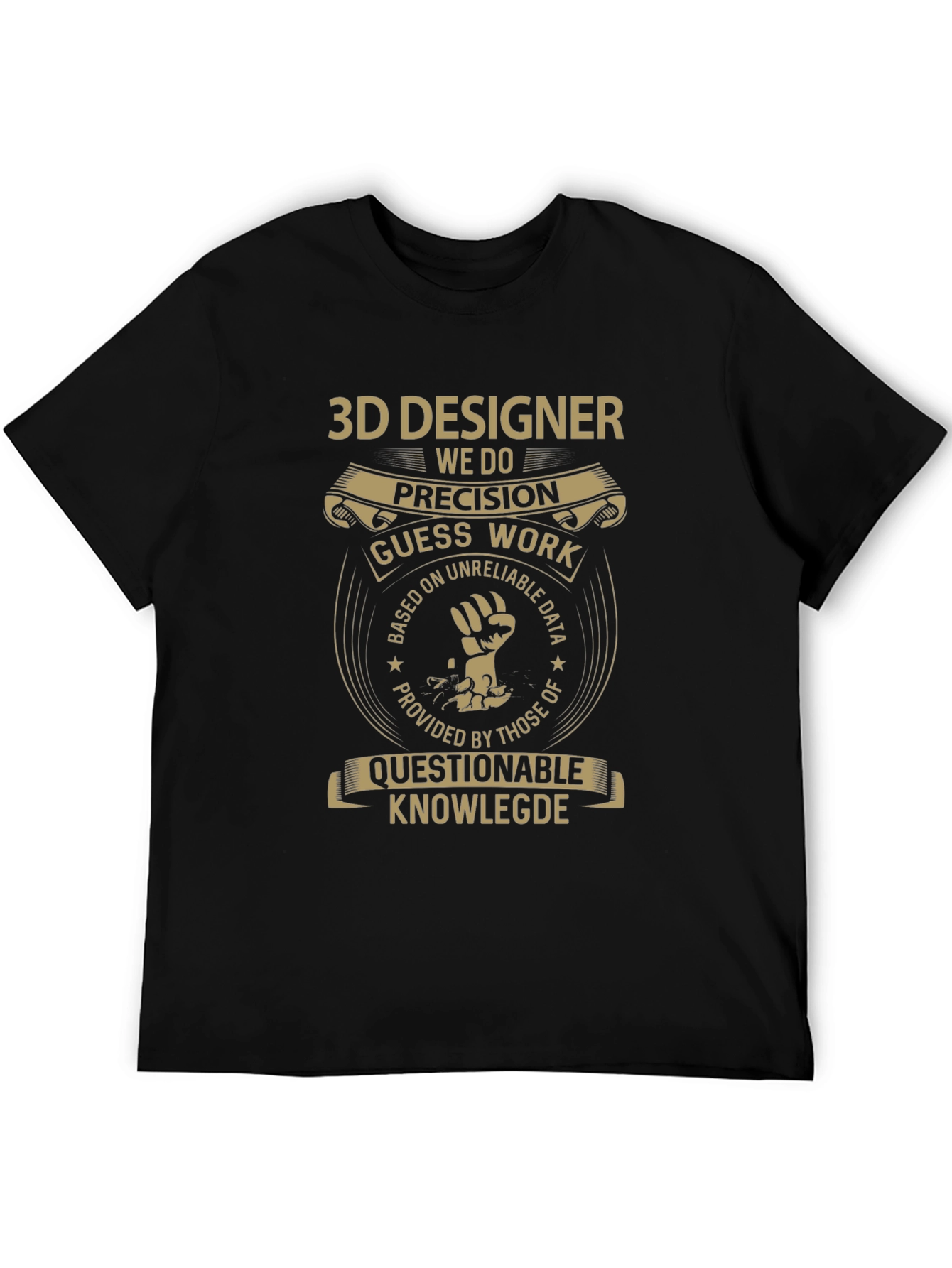3D Designer Precision Graphic Tee