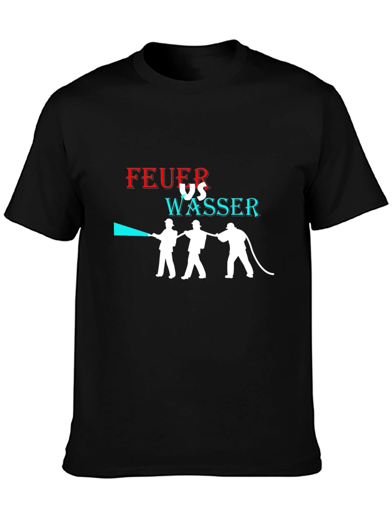 Feuer vs Wasser Graphic T-Shirt